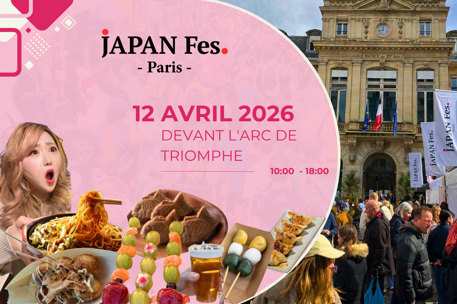 Apr 12th | JAPAN Fes Paris @15th Arr. Town Hall