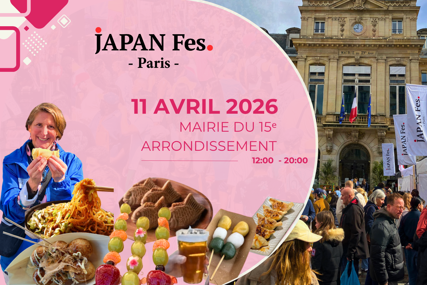 Apr 11th | JAPAN Fes Paris @15th Arr. Town Hall