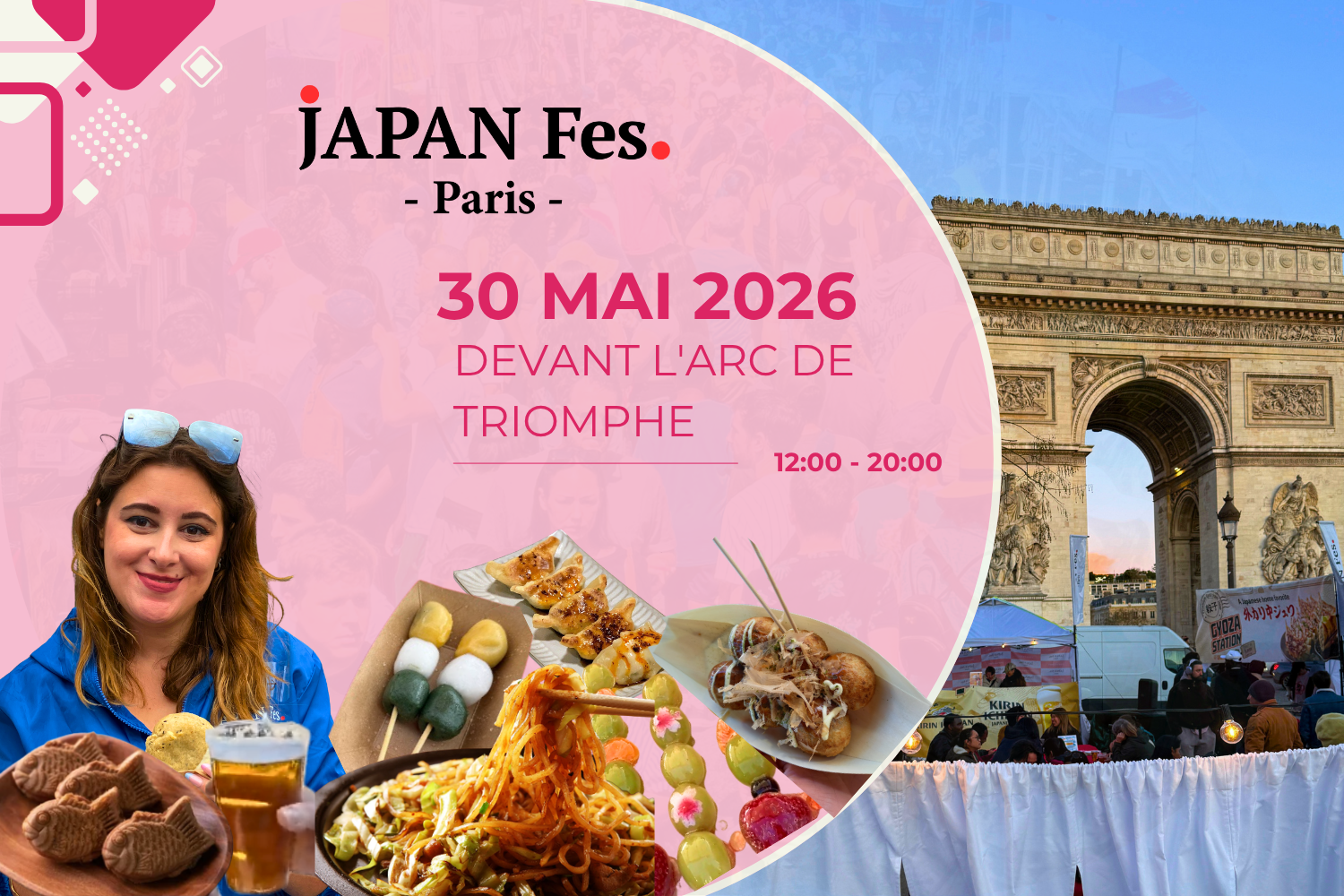 May 30th | JAPAN Fes Paris @Devant l'Arc deTriomphe