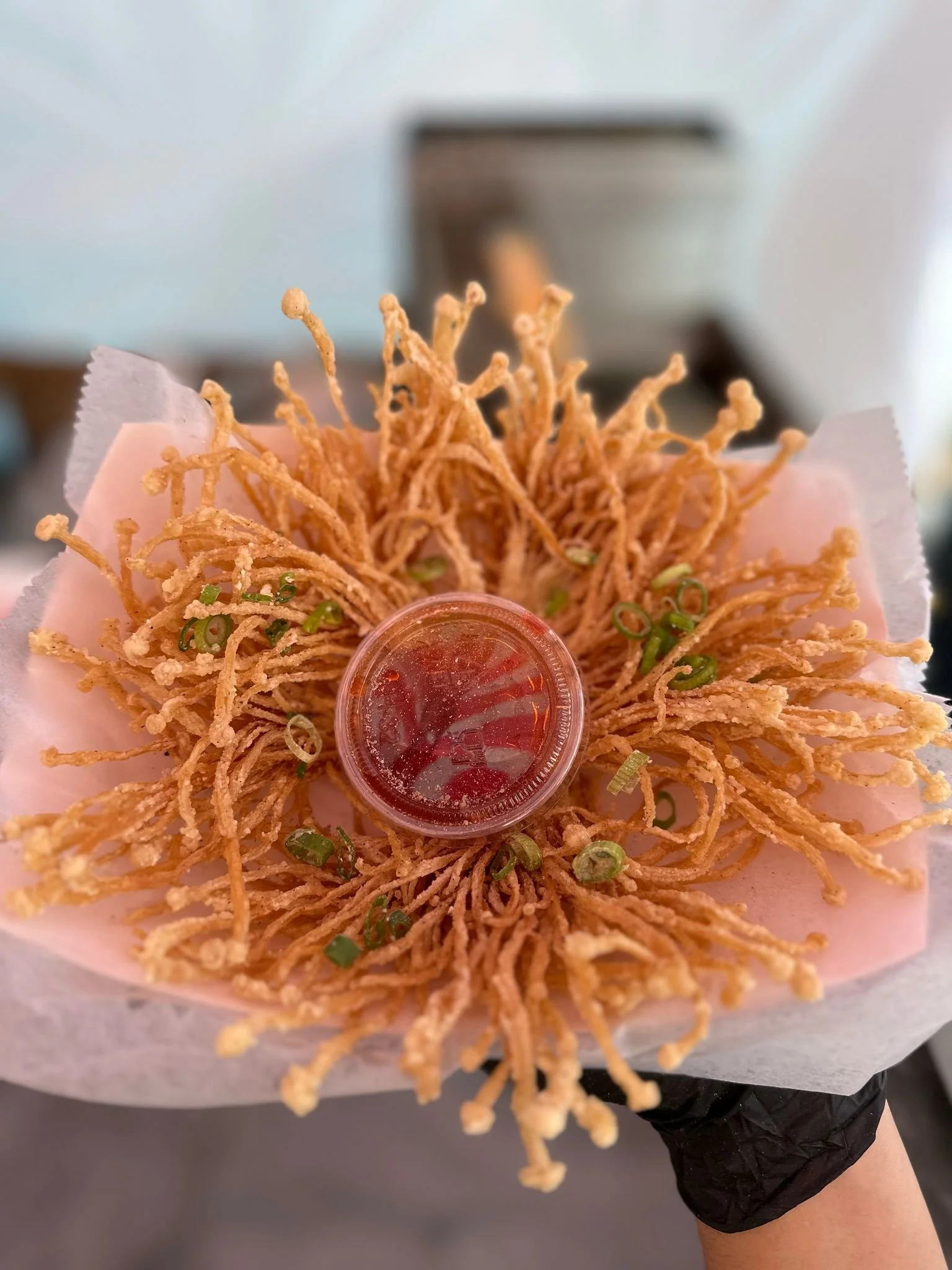 Enoki Tempura by BAO-tiful