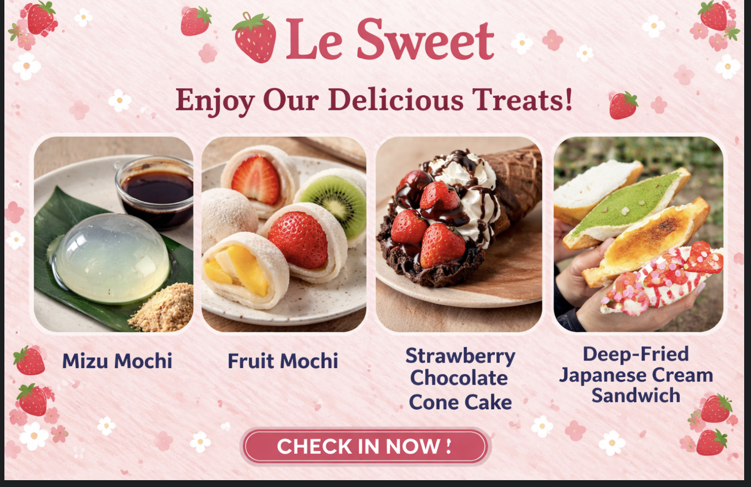 Desserts by Le Sweet