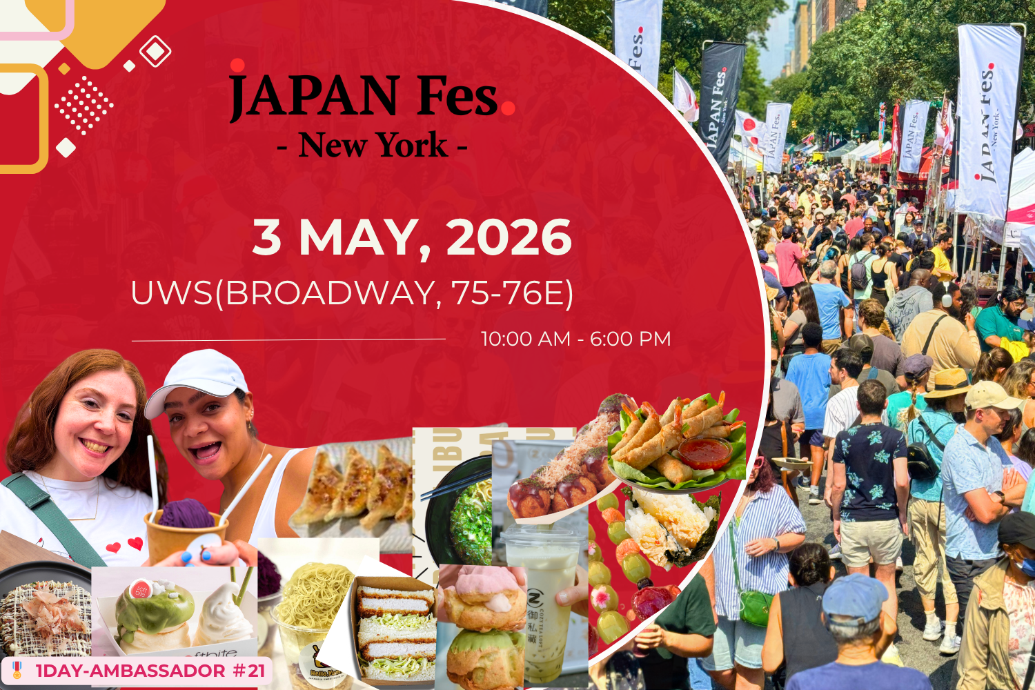 May 3rd | JAPAN Fes New York @Upper West Side