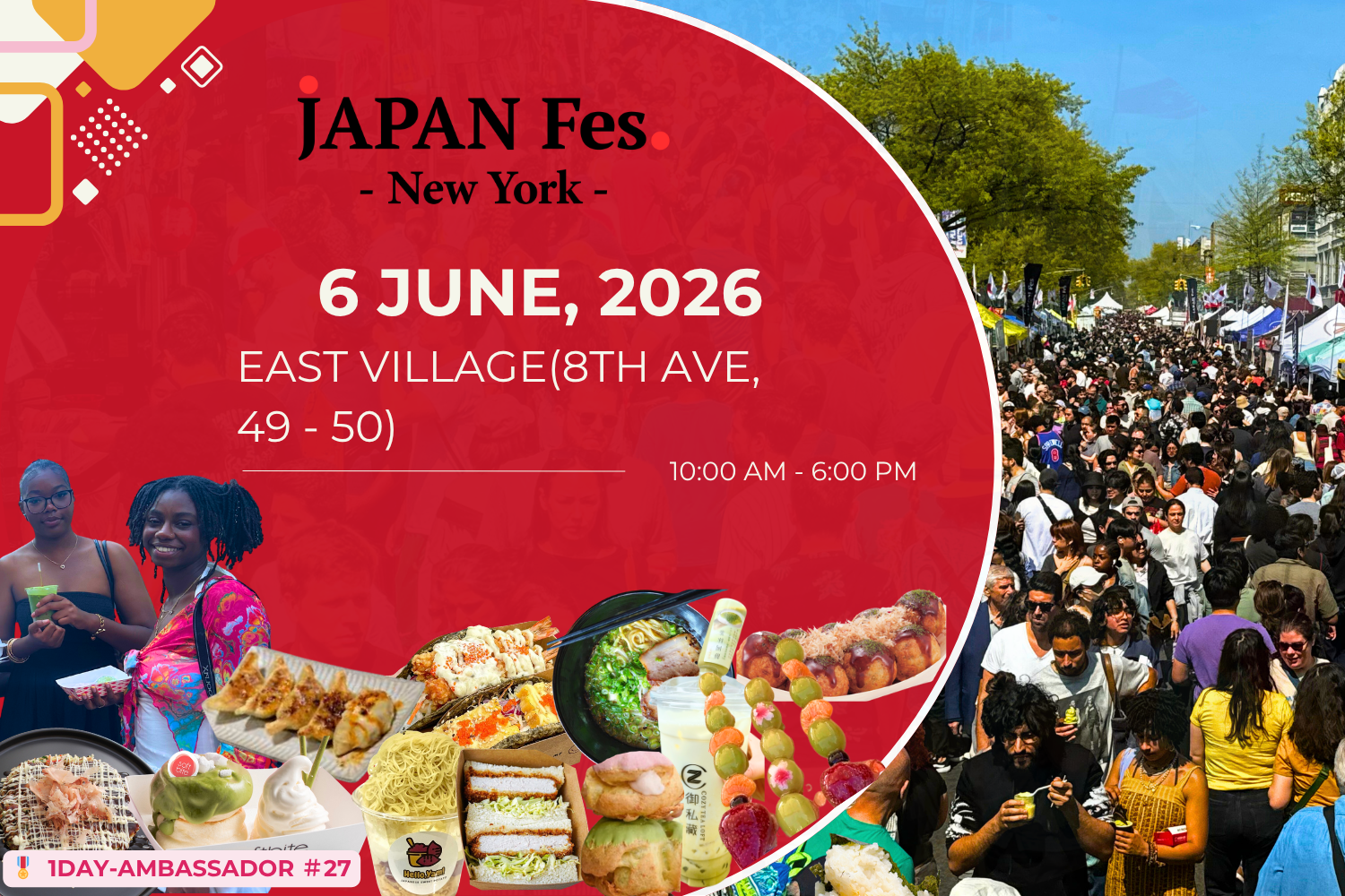 Jun 6th | JAPAN Fes New York @East Village