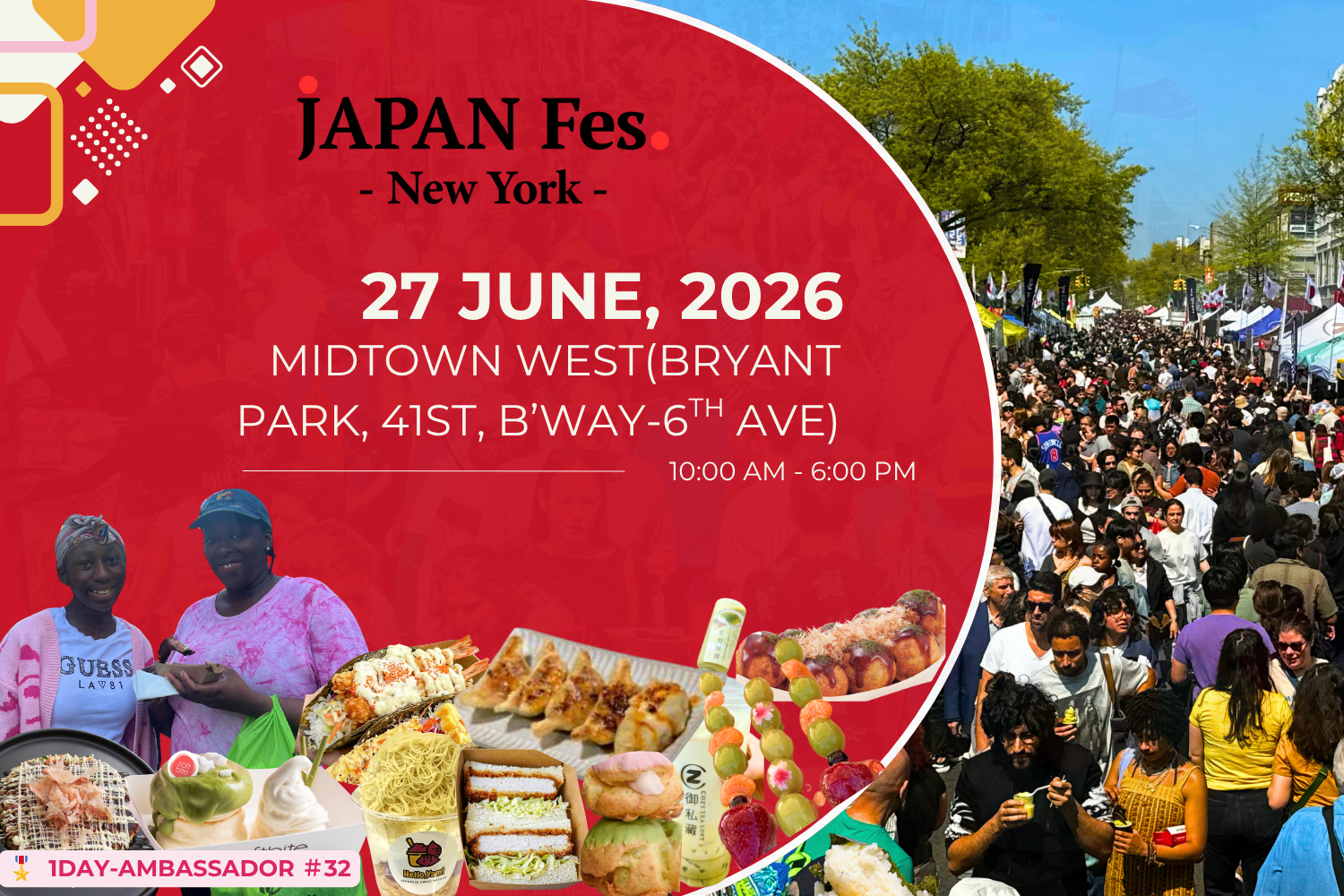 Jun 27th | JAPAN Fes New York @Midtown West