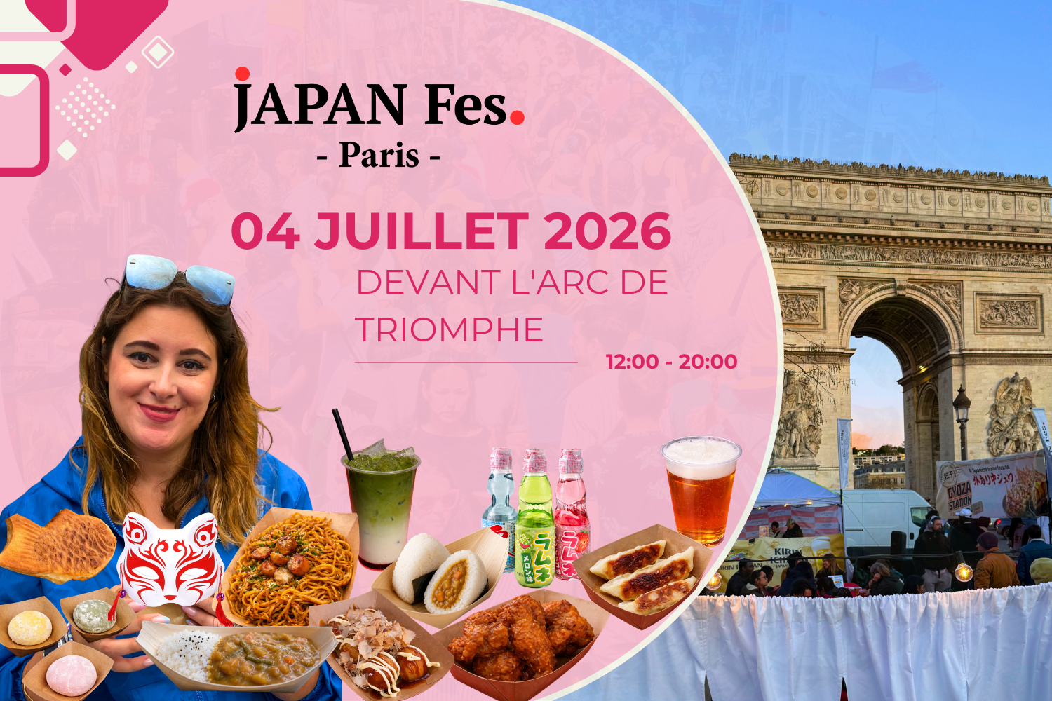 Jul 4th | JAPAN Fes Paris @Devant l'Arc deTriomphe