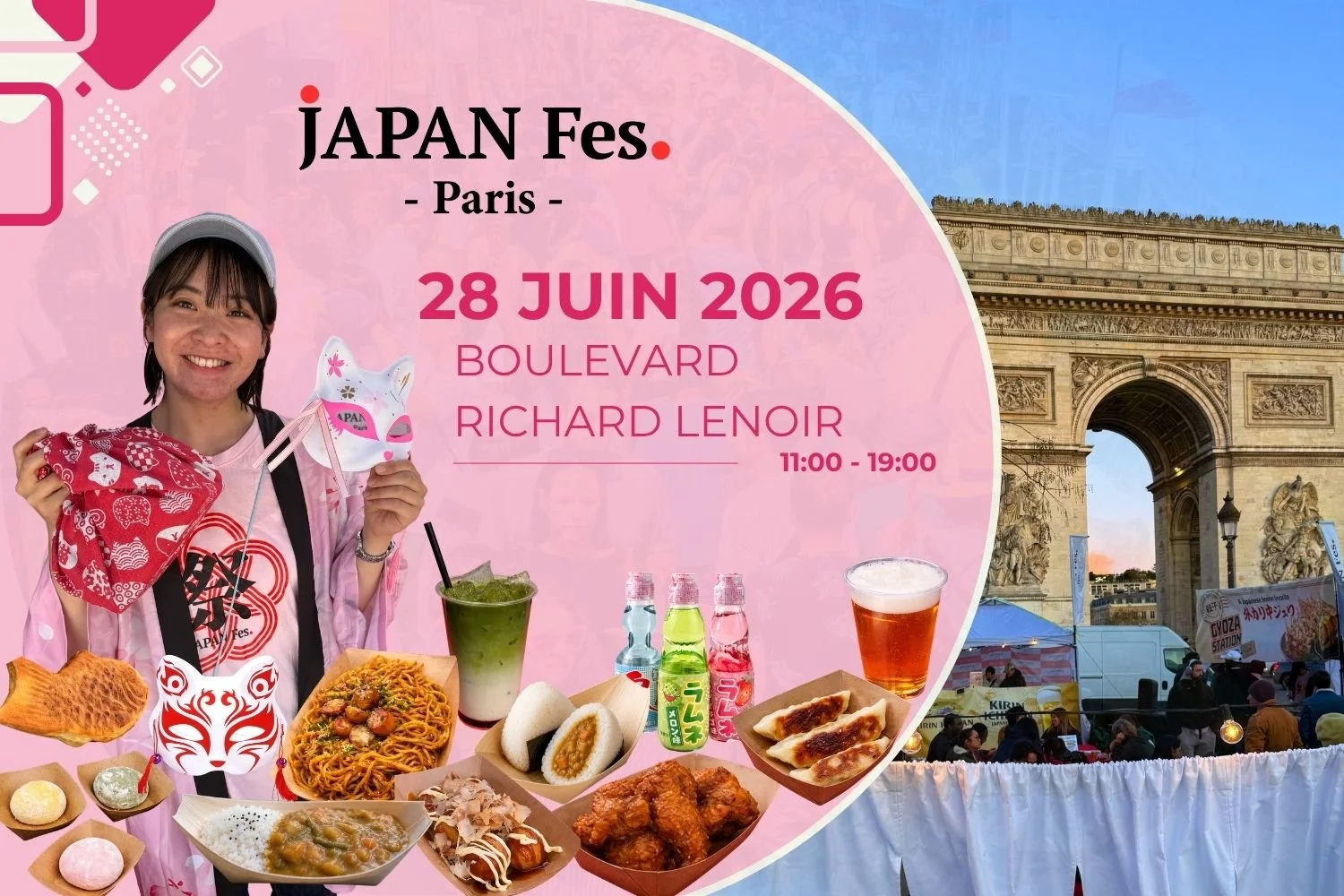 Jun 28th | JAPAN Fes Paris @Boulevard Richard Lenoir