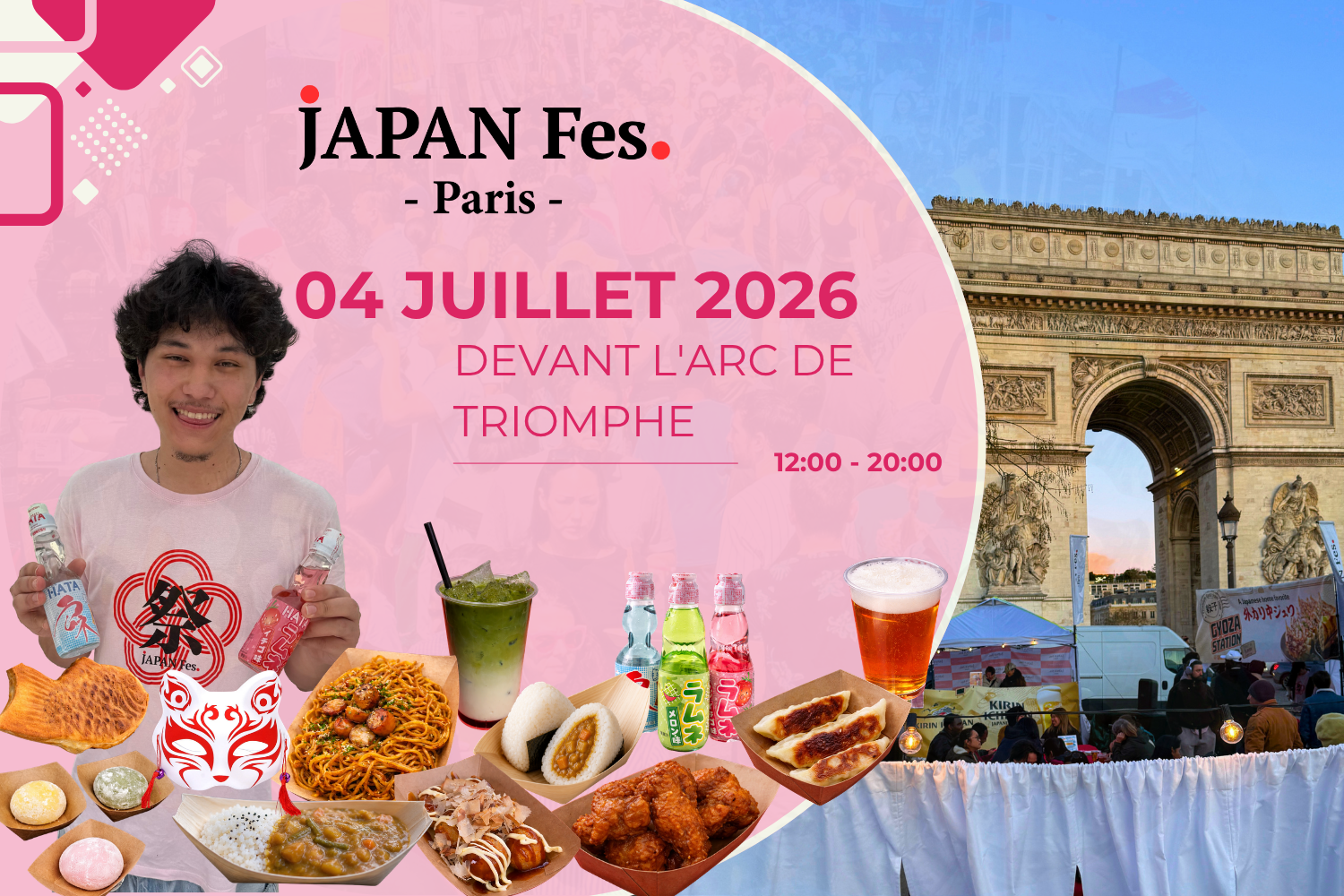Jul 4th | JAPAN Fes Paris @Devant l'Arc deTriomphe