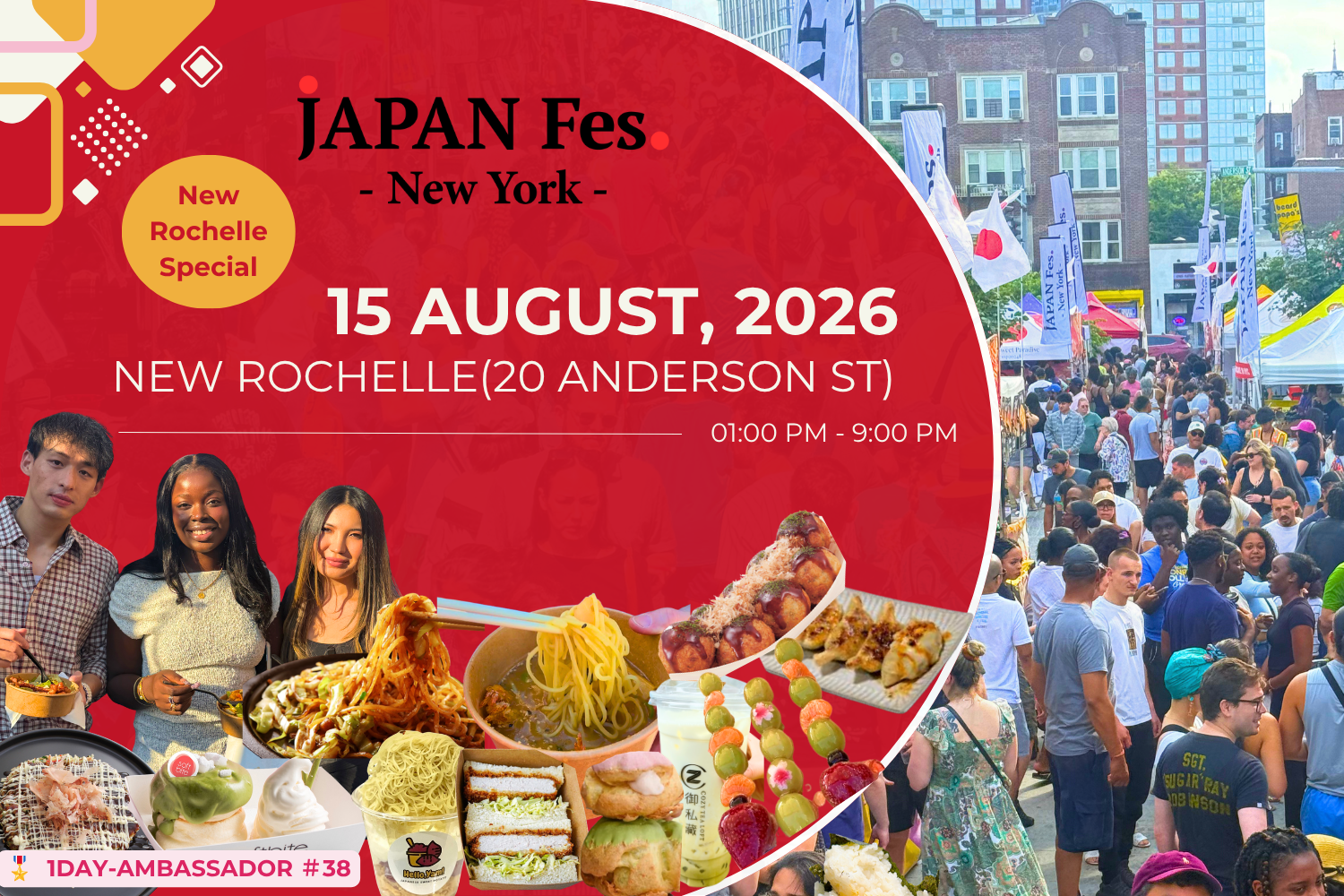 Aug 15th | JAPAN Fes New York @New Rochelle