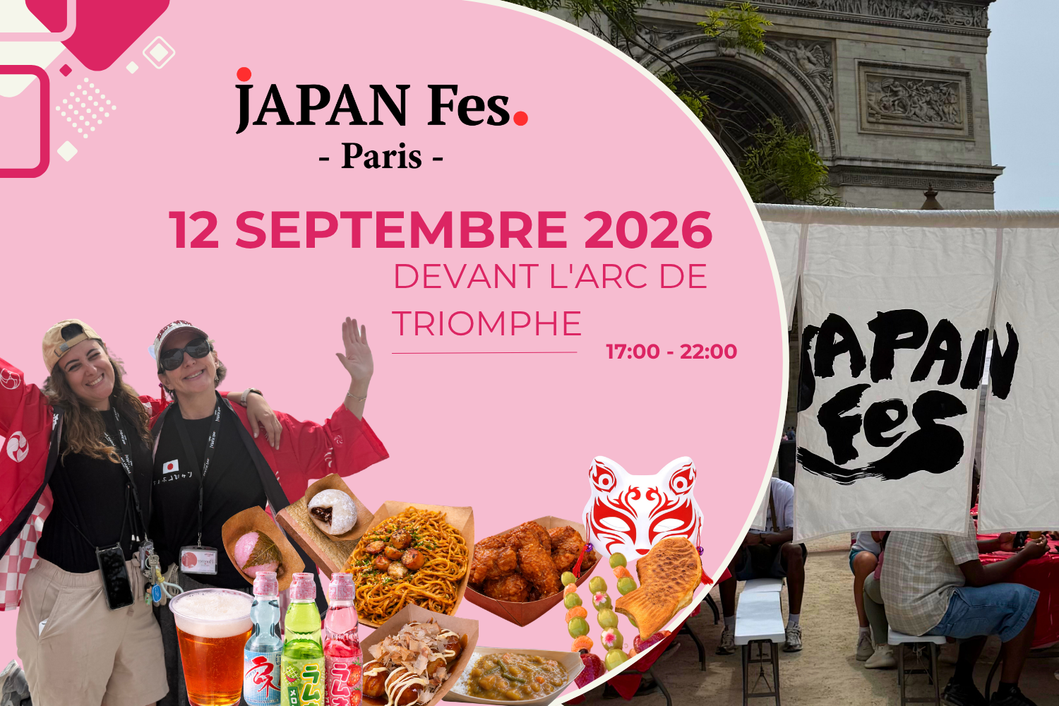 Sep 12th | JAPAN Fes Paris @Devant l'Arc deTriomphe