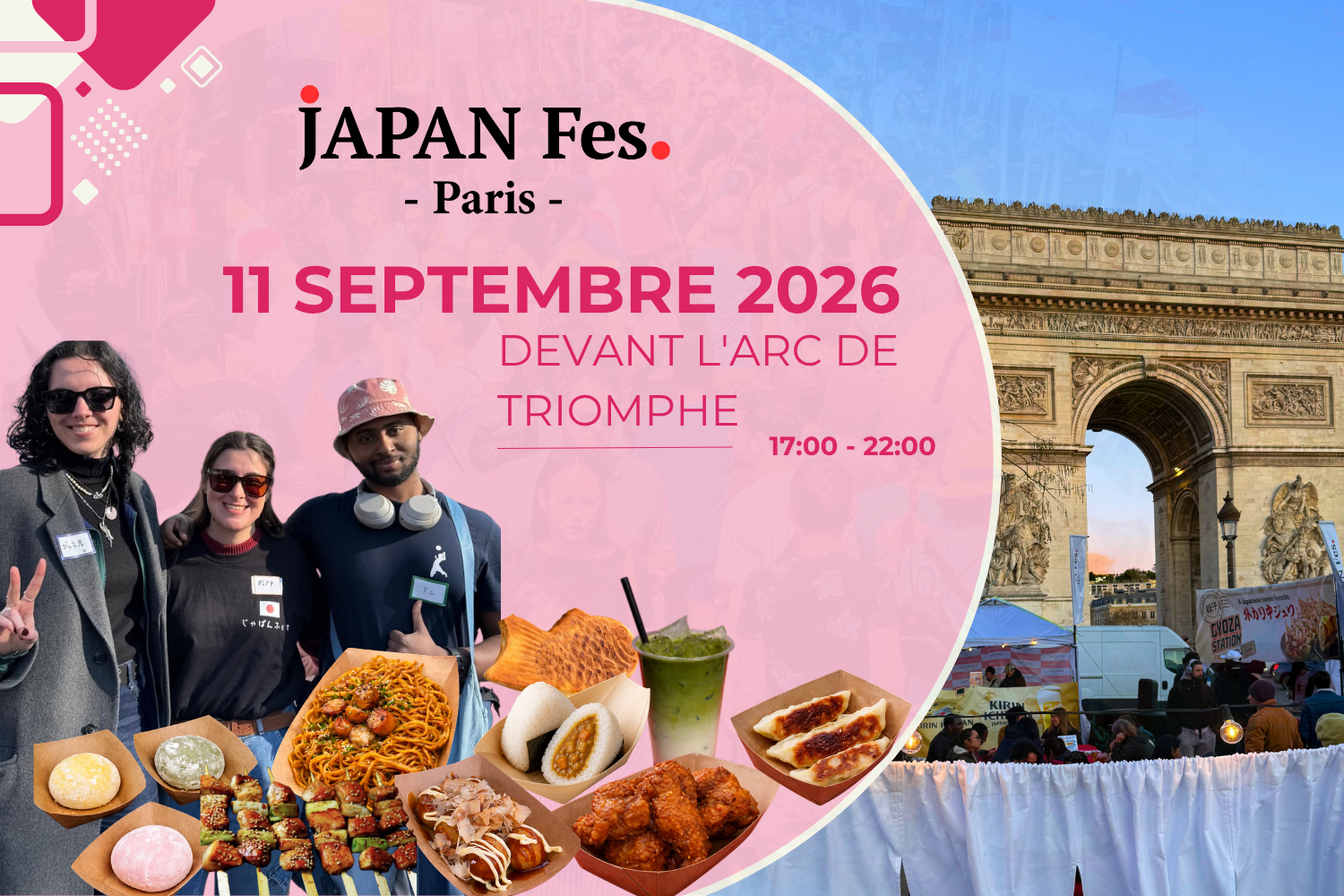 Septembre 11 | JAPAN Fes Paris @Devant l'Arc deTriomphe