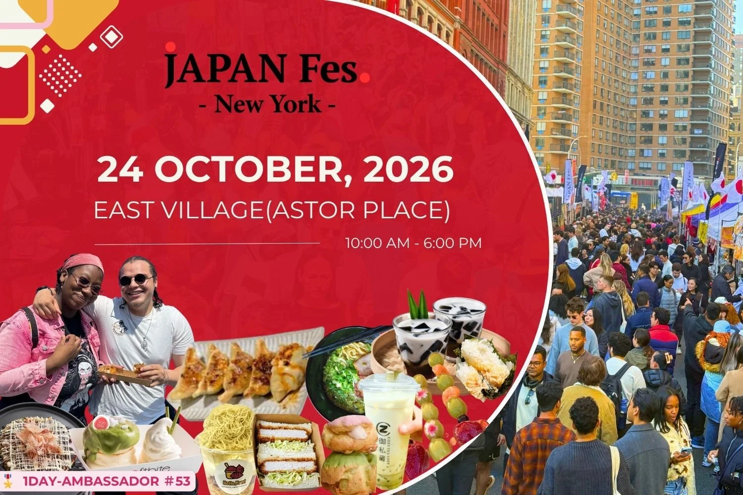 Oct 24th | JAPAN Fes New York @East Village