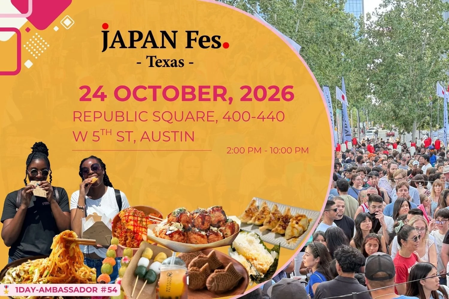 Oct 24th | JAPAN Fes Texas @Republic Square, Austin