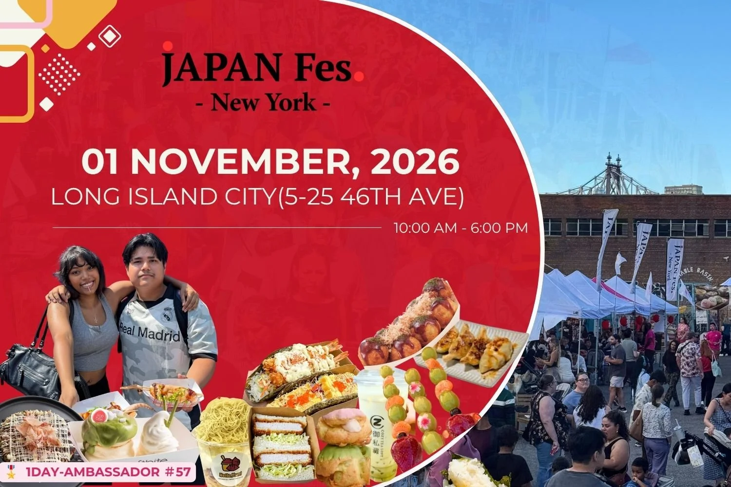 Nov 1st | JAPAN Fes New York @Long Island City