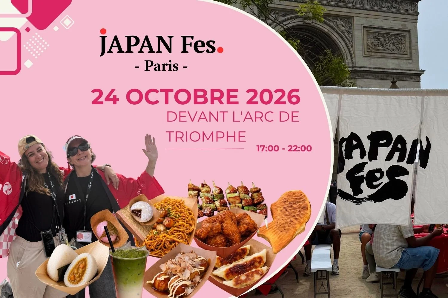 Oct 24th | JAPAN Fes Paris @Devant l'Arc deTriomphe