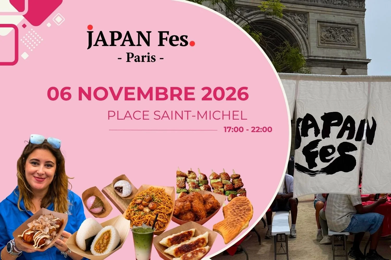 Nov 6th | JAPAN Fes Paris @Place Saint-Michel