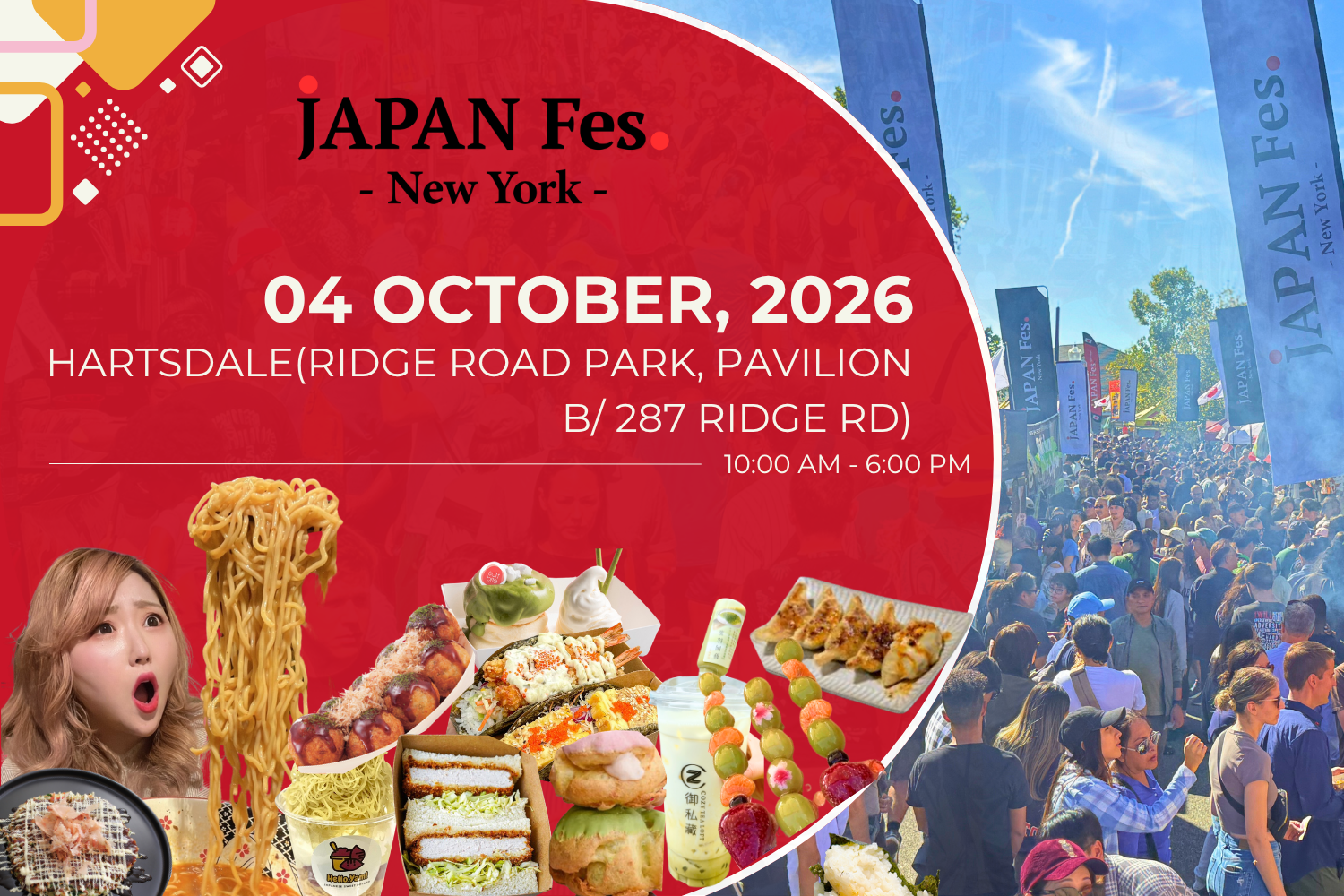 Oct 4th | JAPAN Fes New York @Hartsdale