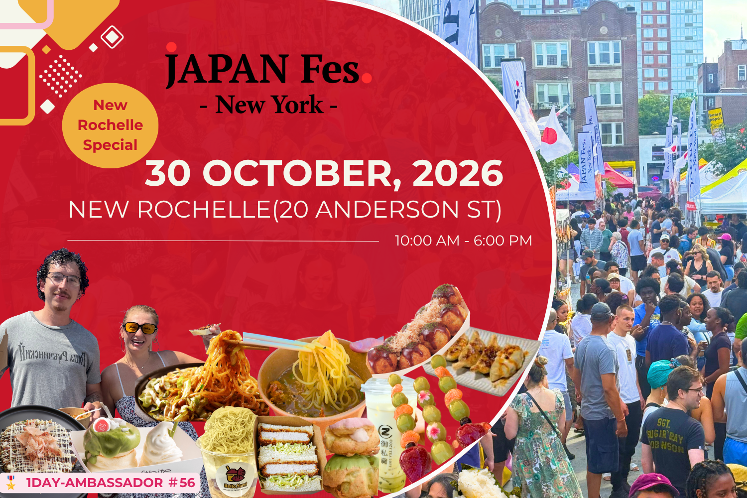 Oct 30st | JAPAN Fes New York @New Rochelle