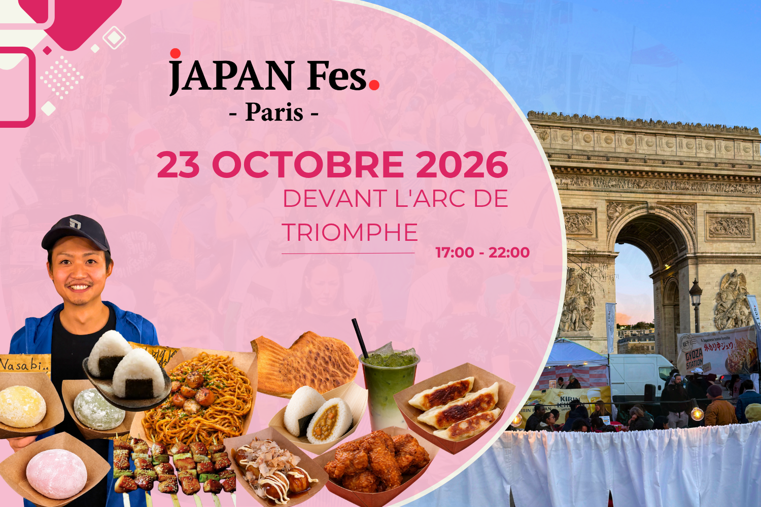 Oct 23rd | JAPAN Fes Paris @Devant l'Arc deTriomphe