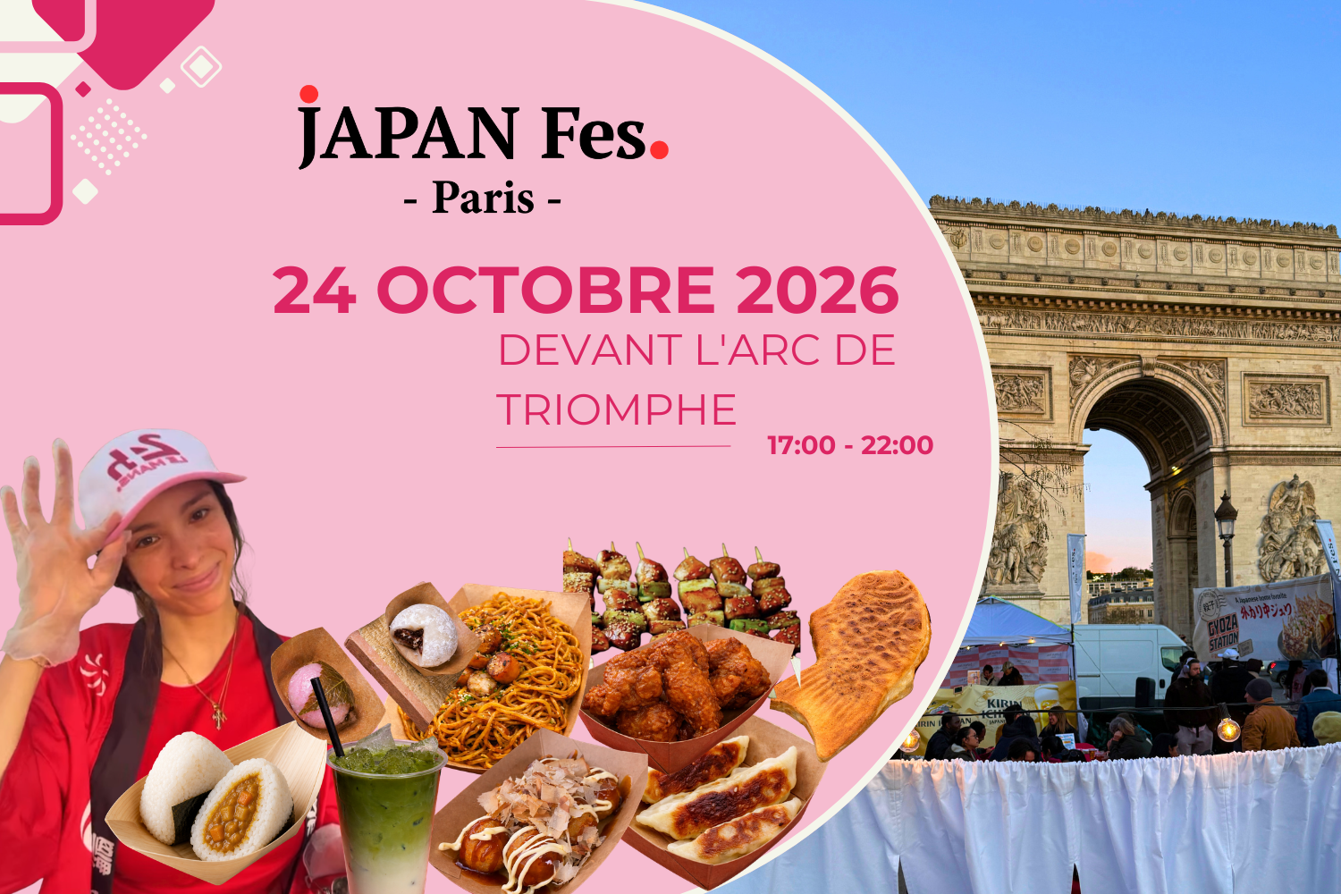 Oct 24th | JAPAN Fes Paris @Devant l'Arc deTriomphe