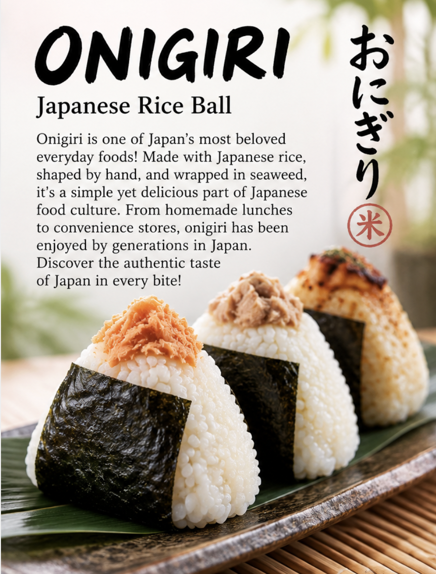 ONIGIRI – Japanese Rice Ball