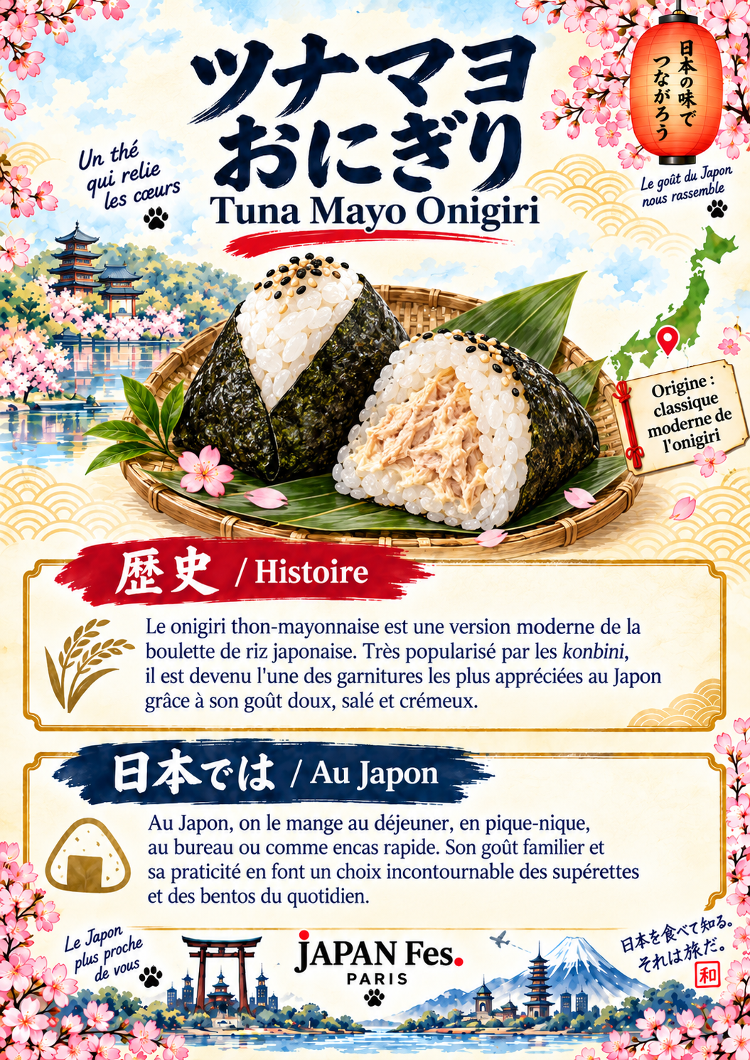 ツナマヨおにぎり（Tuna Mayo Onigiri）