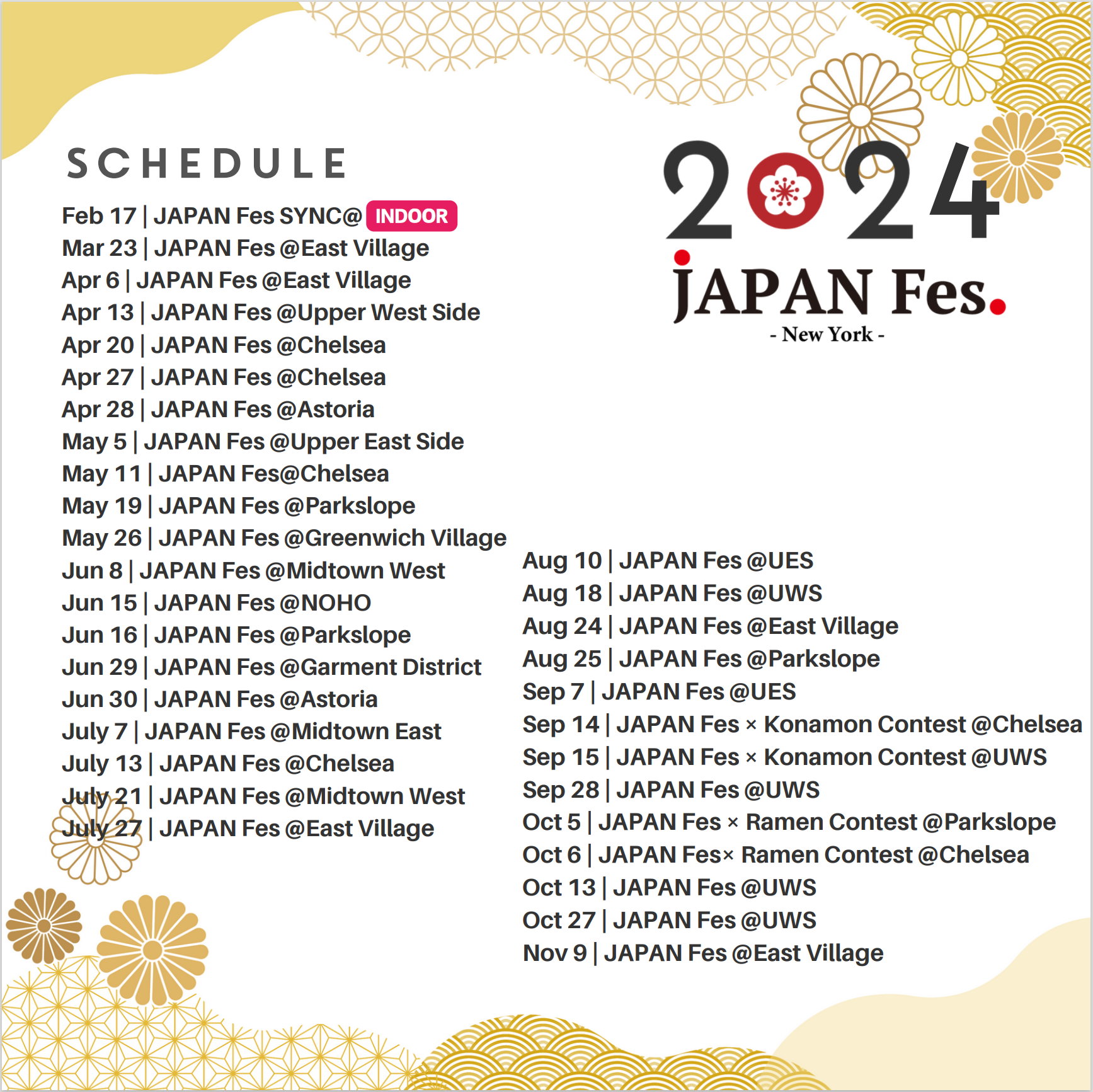 2024 — JAPAN FES