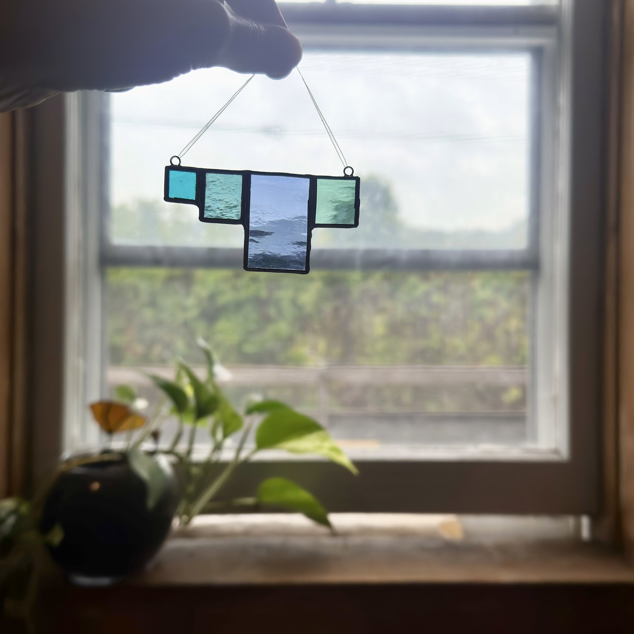 Mini Suncatcher - Abstract Banner No.4