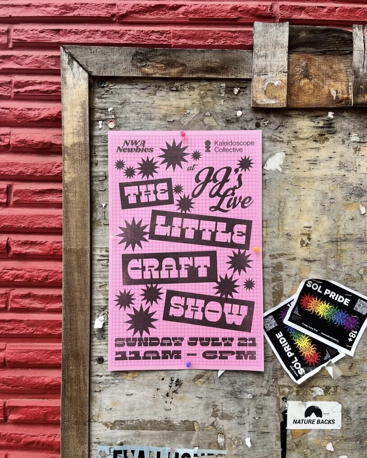 Poster Design + Risograph Printing for The Little Craft Show