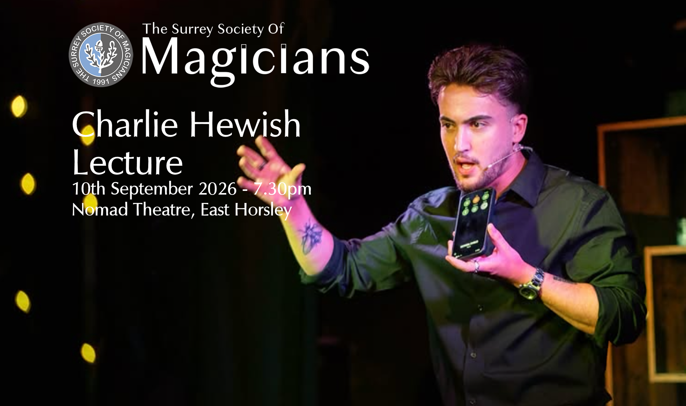 Charlie Hewish Lecture