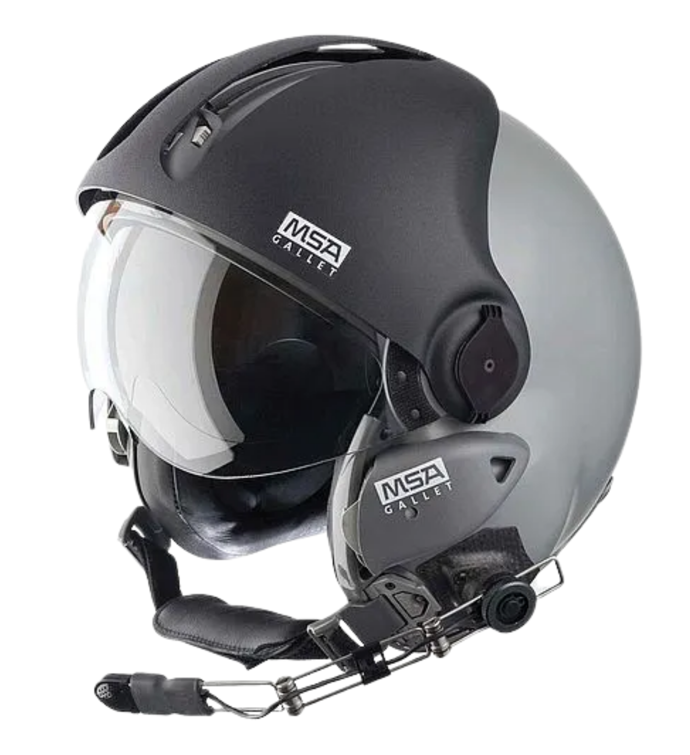 MSA Gallet helicopter flight helmet