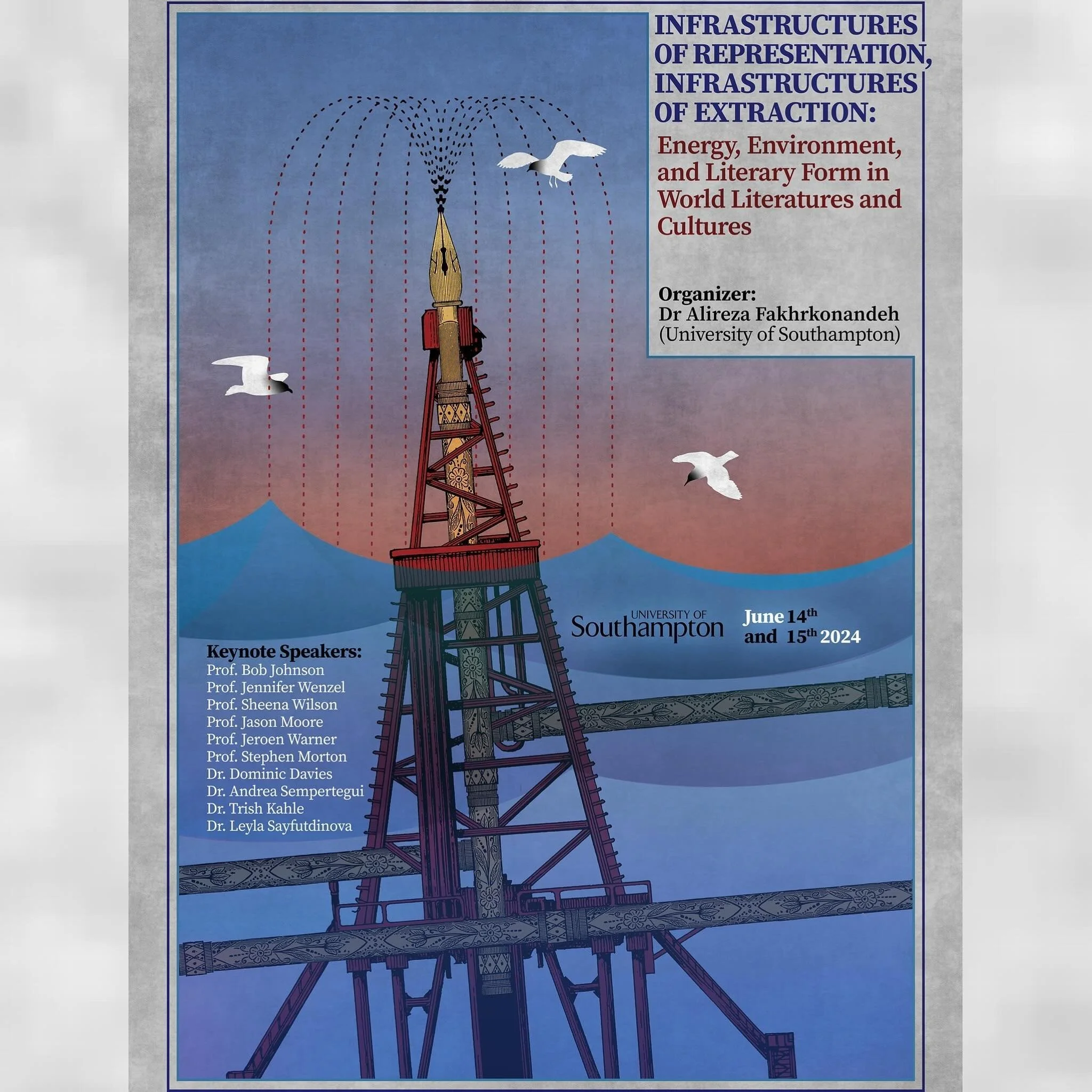 Excited to announce that I’ll be presenting my work at the “Infrastructures of Extraction, Infrastructures of Representation” conference on the 14th and 15th of June at the @uni_southampton, UK. This event, supported by the British