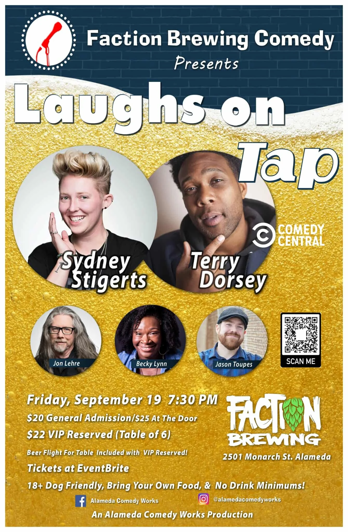 Laughs on Tap All-Star Showcase