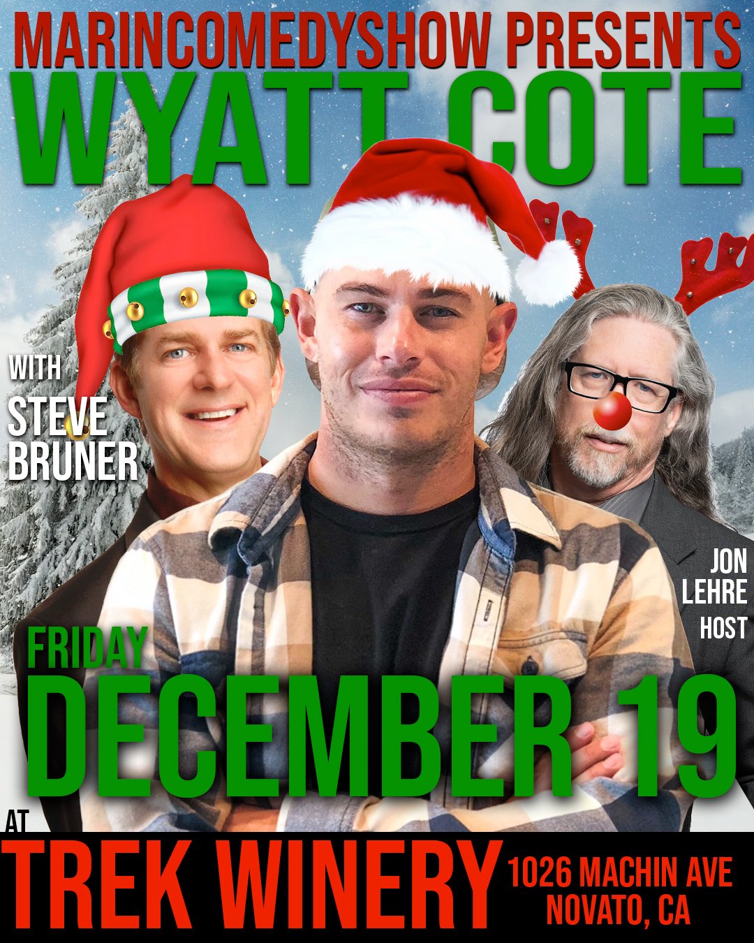 Marincomedyshow Presents...Wyatt Cote