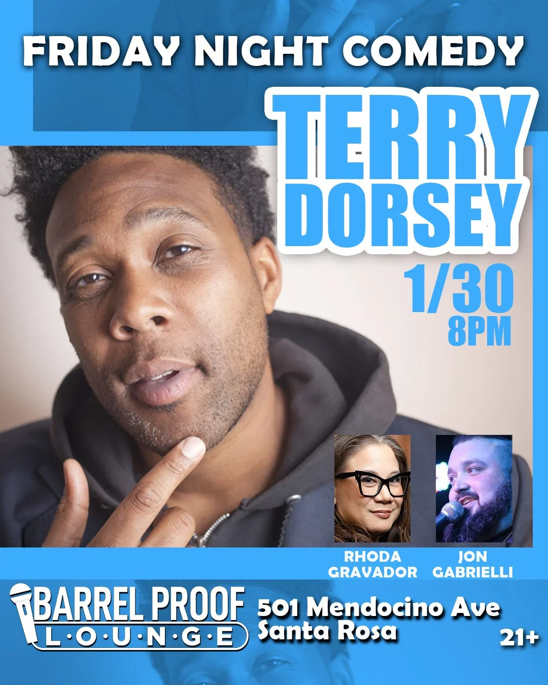 Terry Dorsey headlines Barrel Proof Lounge
