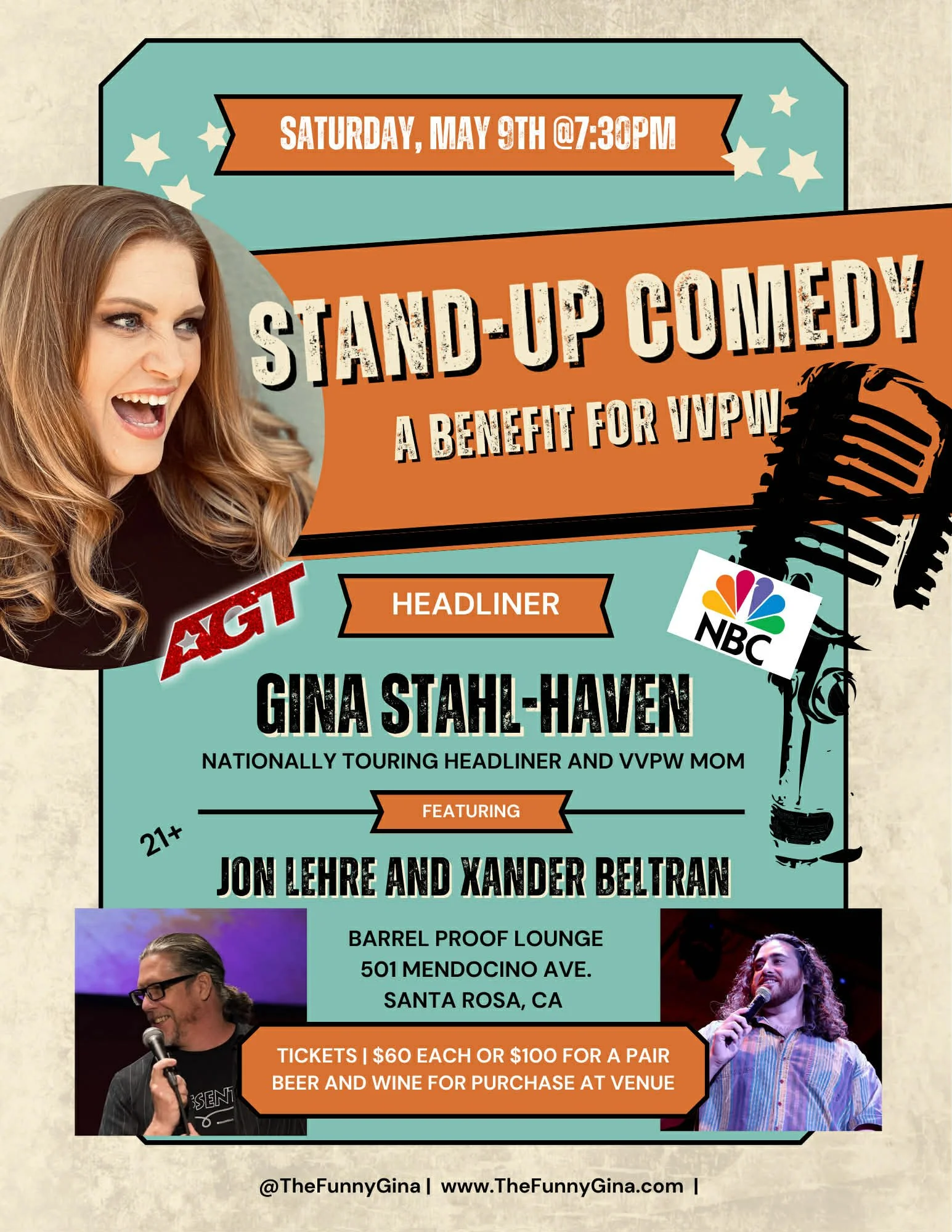 Comedy Benefit for VVPW