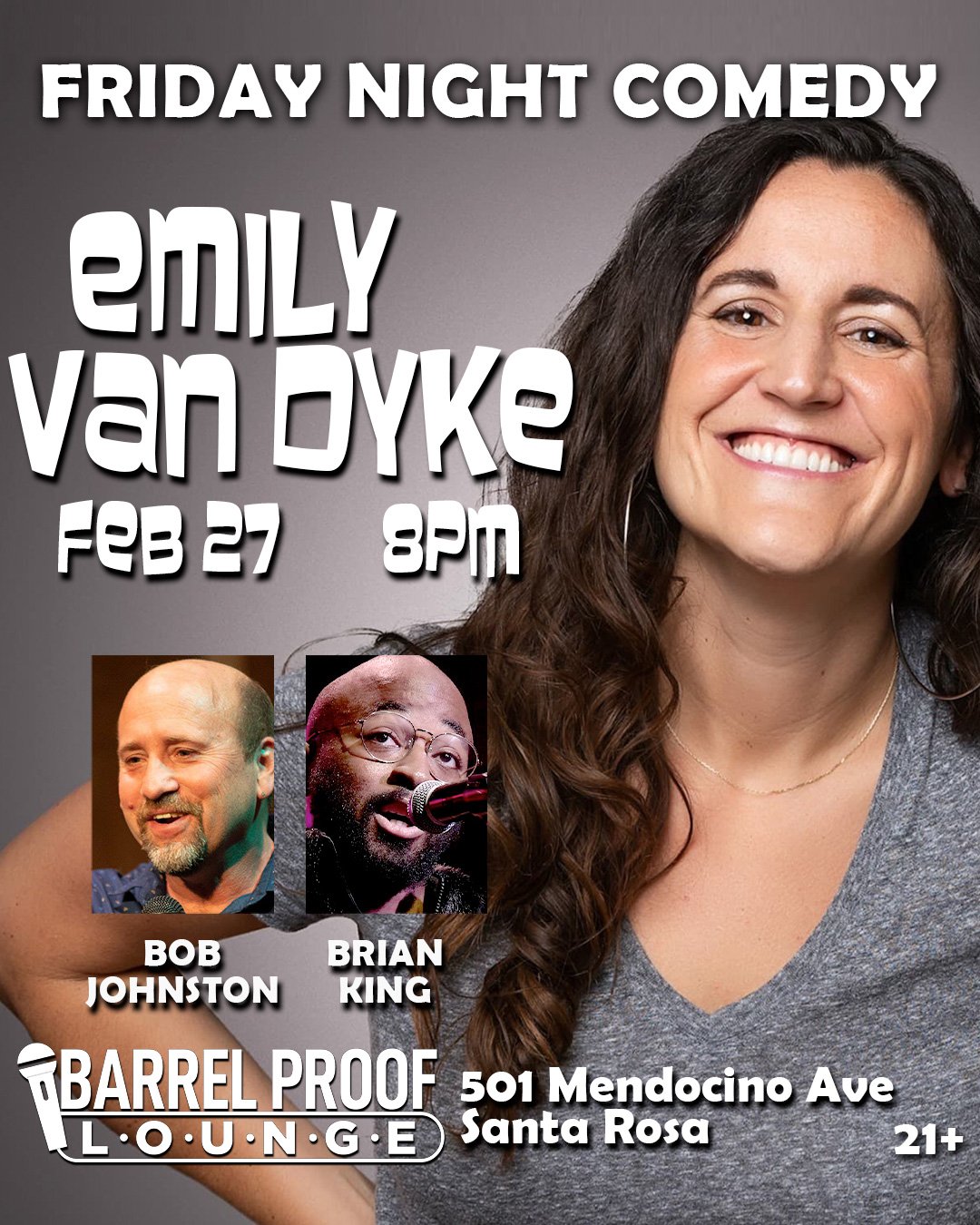 Emily Van Dyke headlines Barrel Proof Lounge