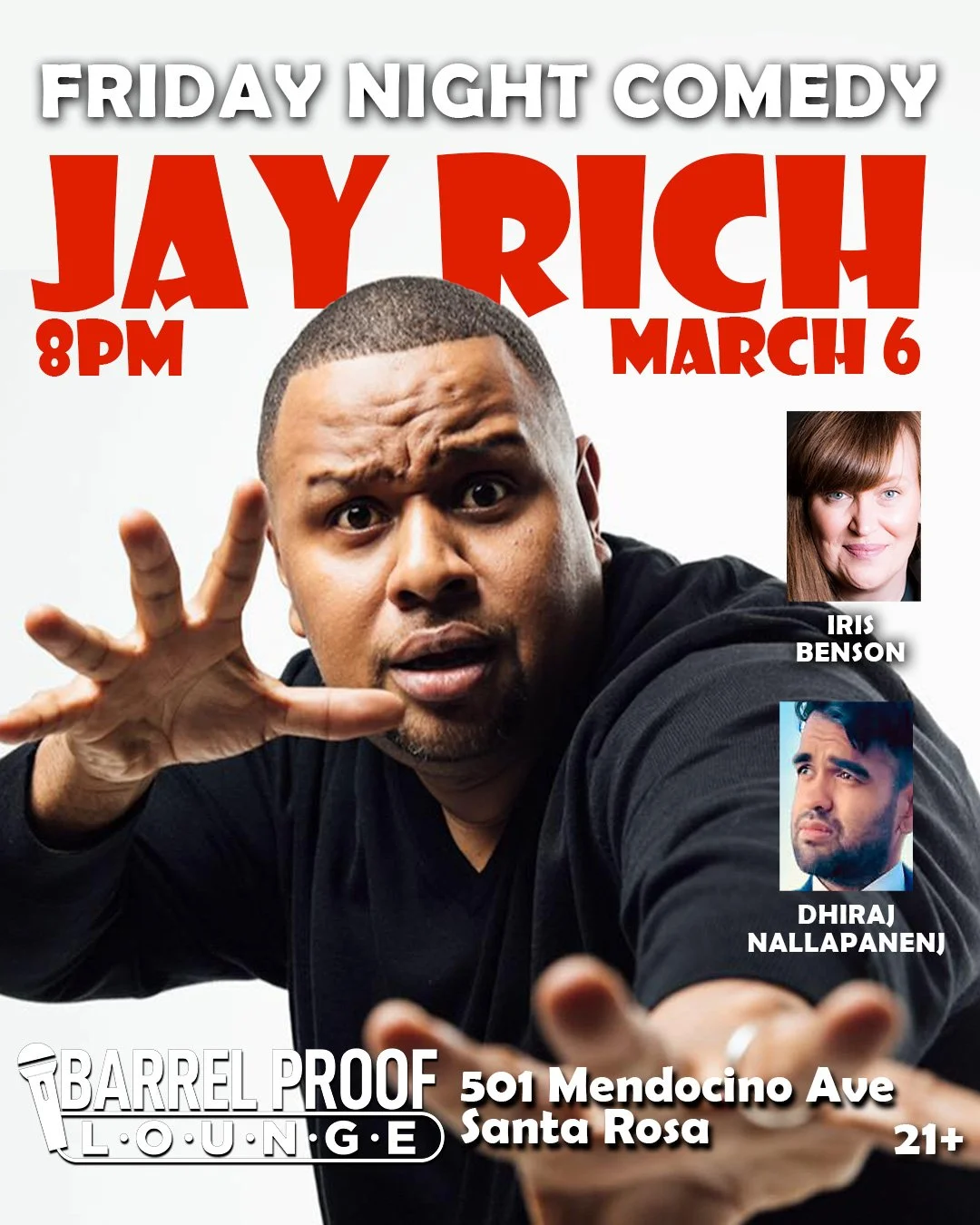 Jay Rich headlines Barrel Proof Lounge