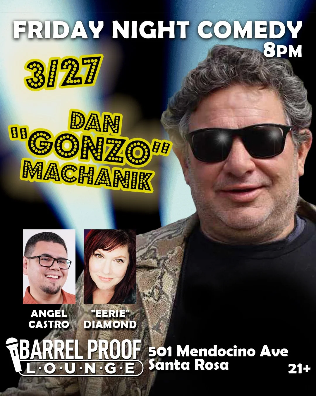 Headliner Dan "Gonzo" Machanik