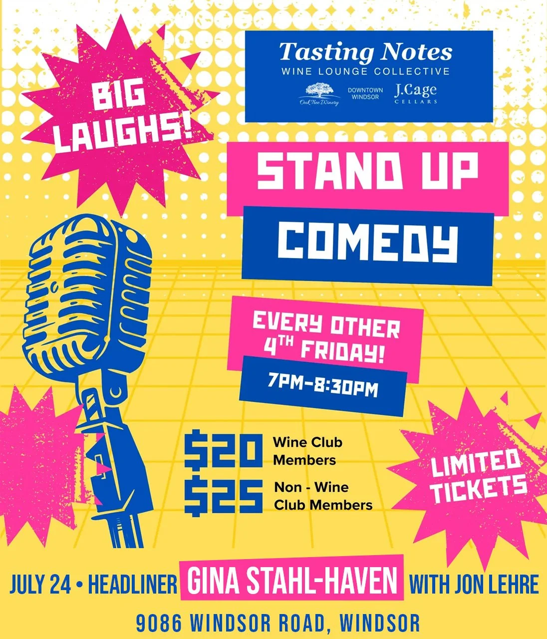Comedy Night at Tasting Notes