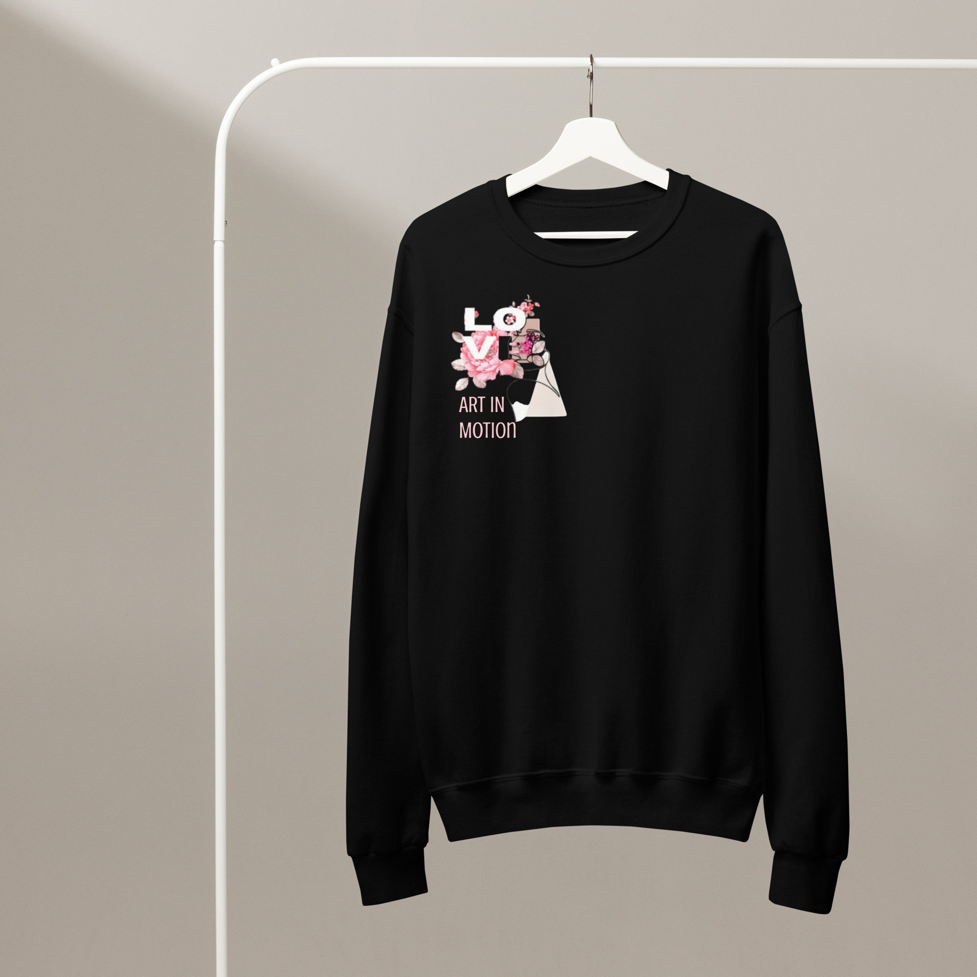Floral ArtInMotion Sweatshirt