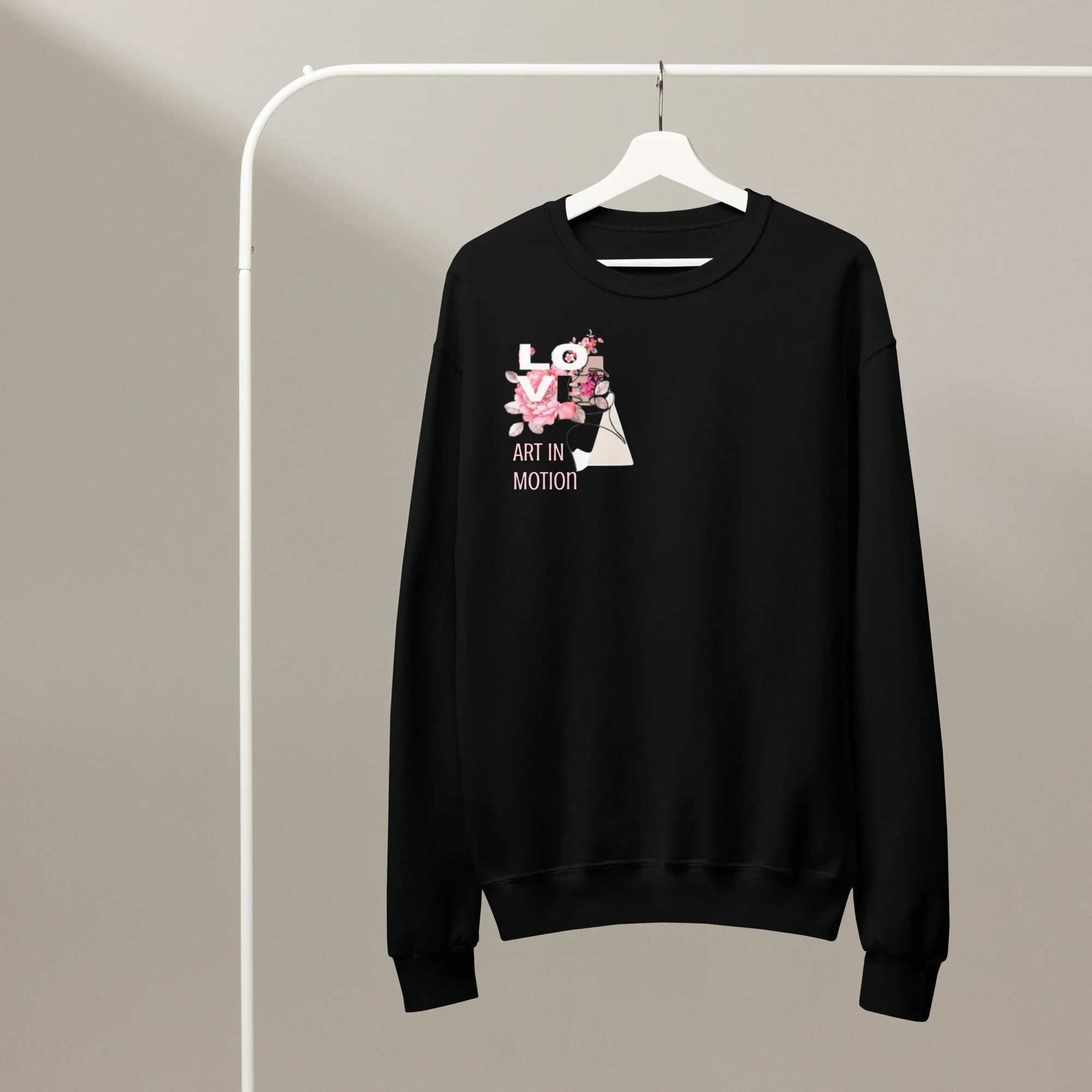 Floral ArtInMotion Sweatshirt