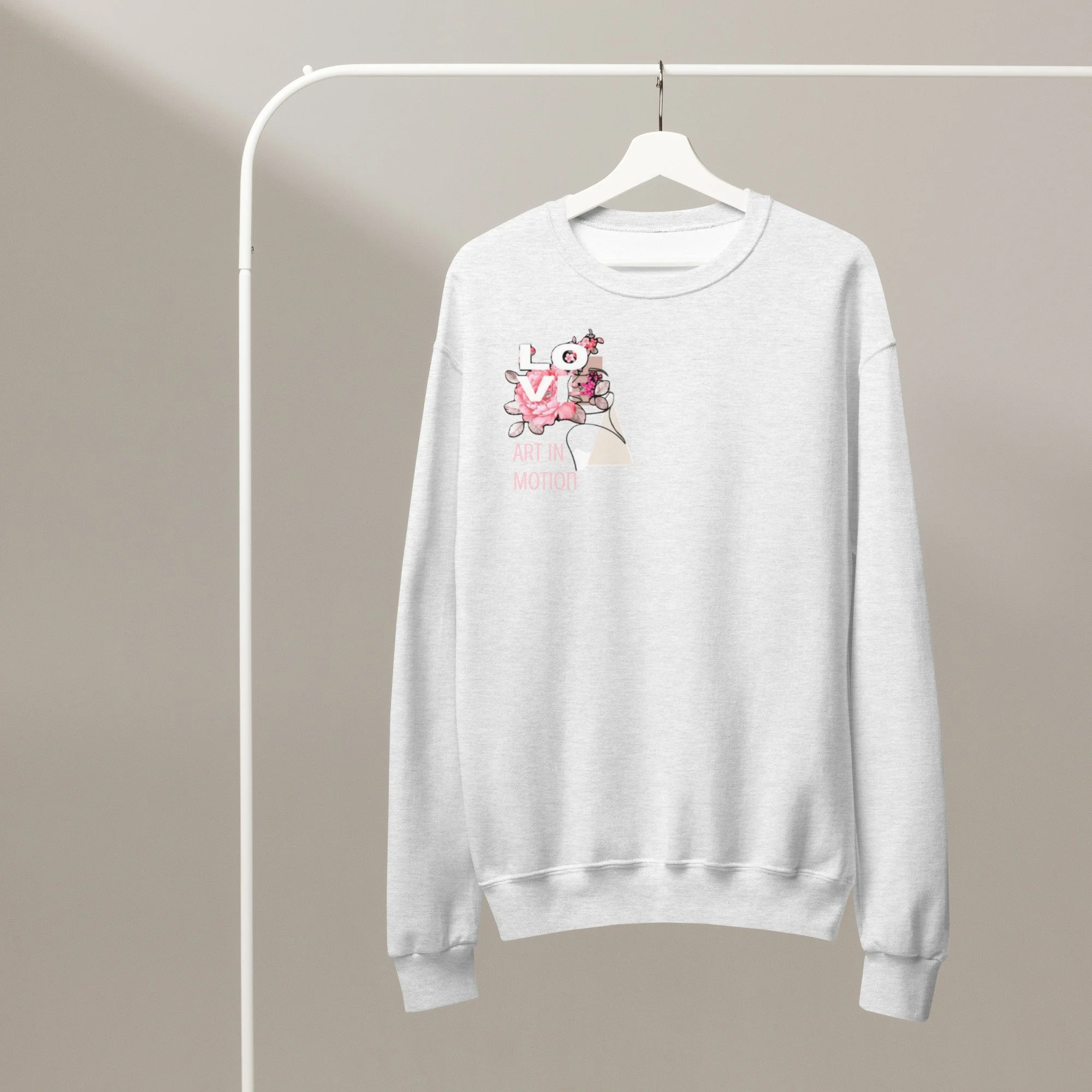 Floral ArtInMotion Sweatshirt