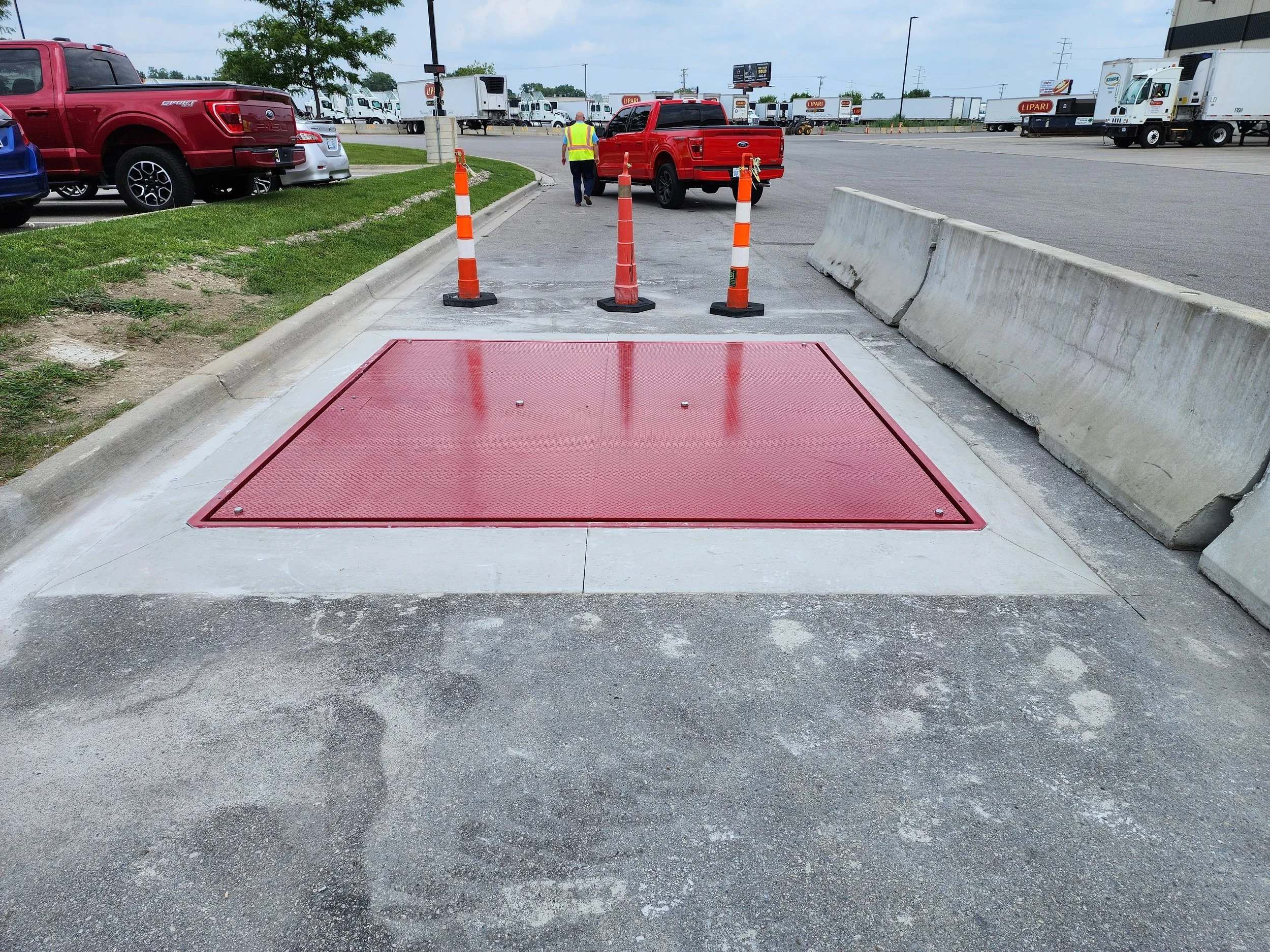 semi-truck scale -warren