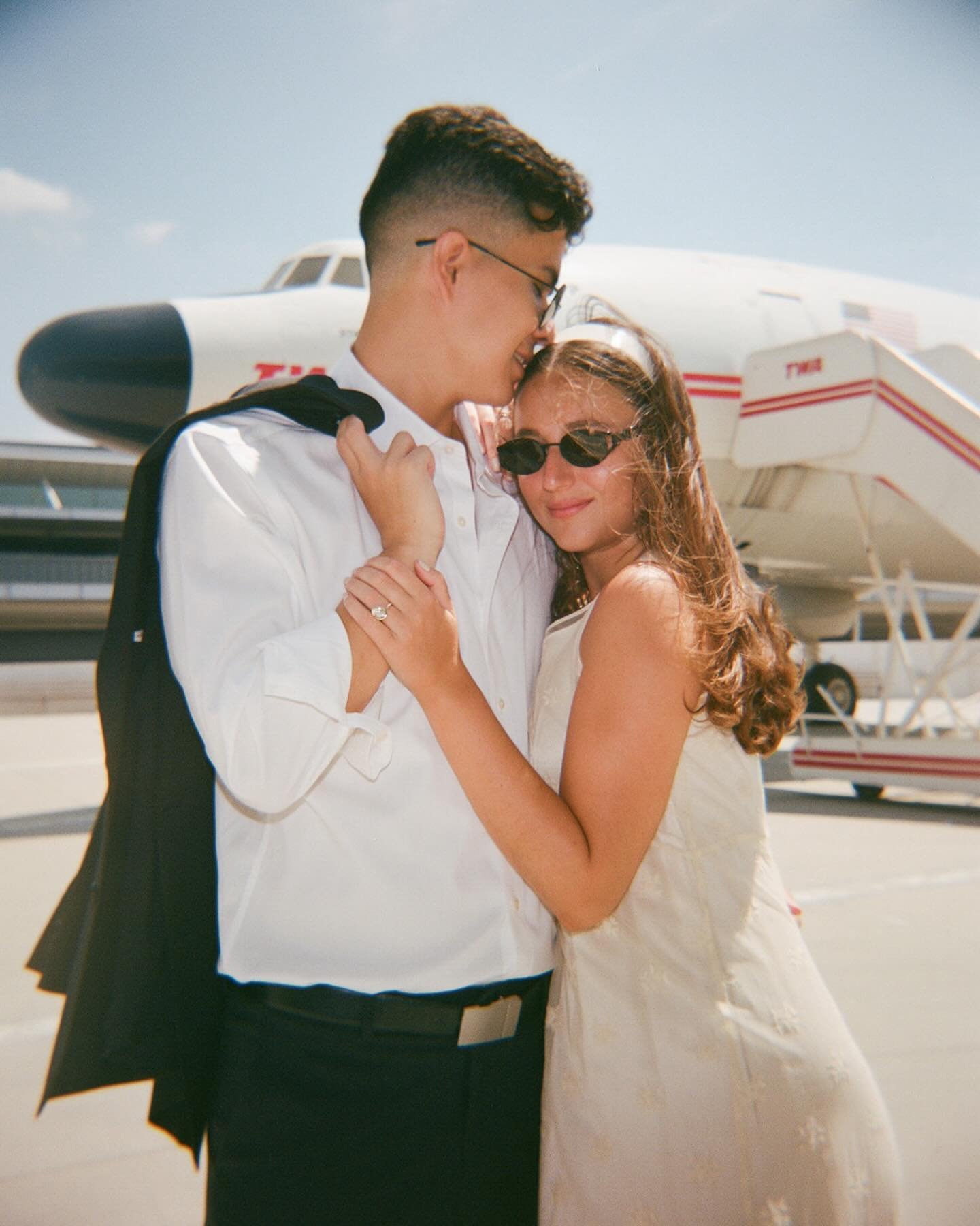 part i of m + t at the twa hotel❣️🥰