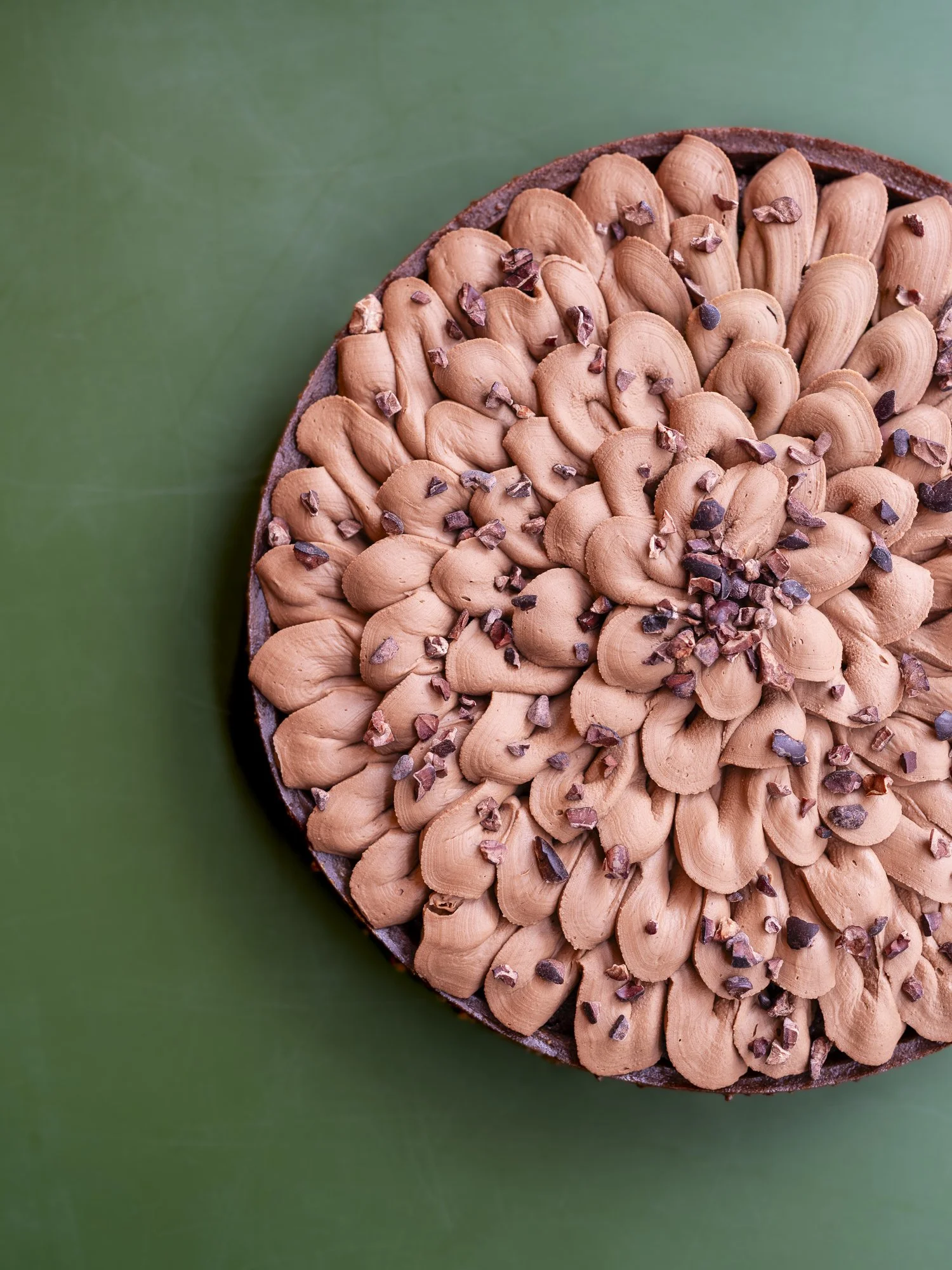 Smoked Chocolate tart