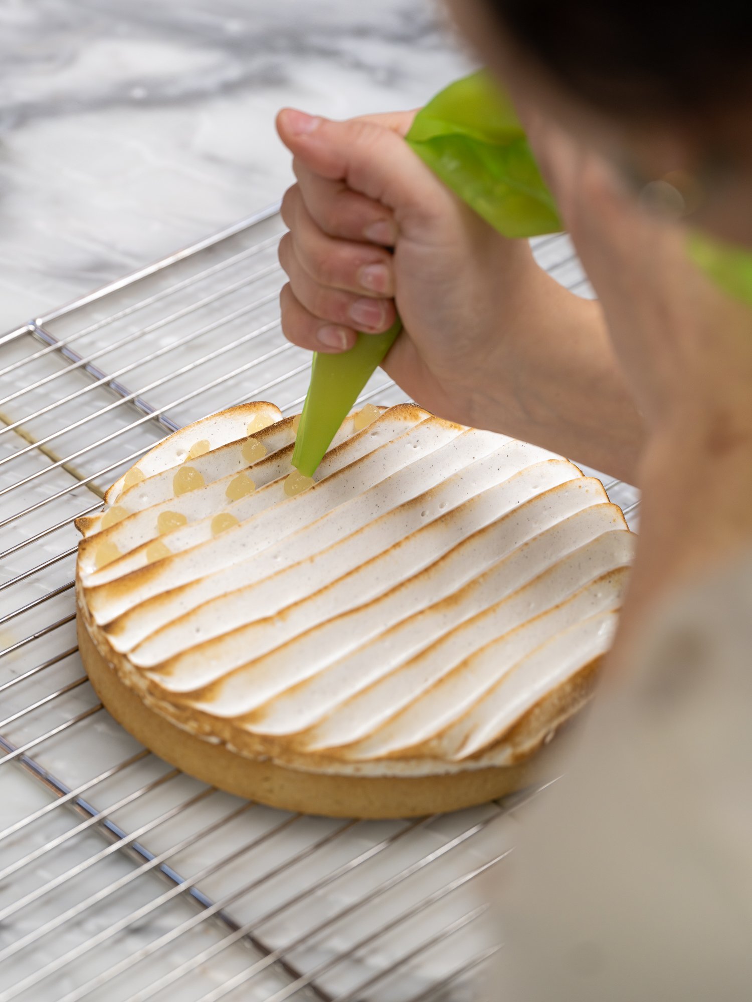 Lemon meringue tart