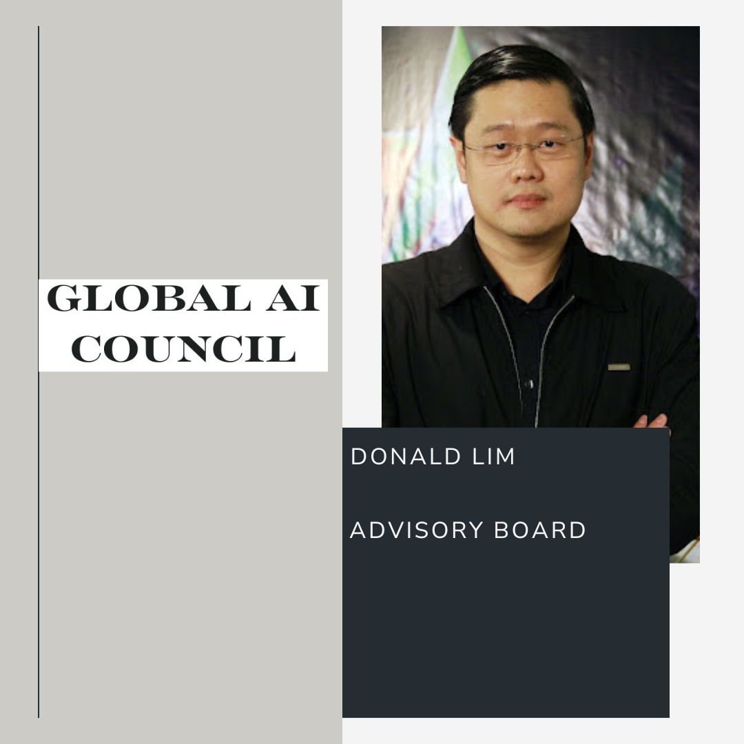 Exciting Update from the Global AI Council Philippines Chapter 

We are honored to announce Donald Lim as the newest member of our Advisory Board for the Global AI Council Philippines. With a strong commitment to our mantra &quot;AI for Good, Free Ed
