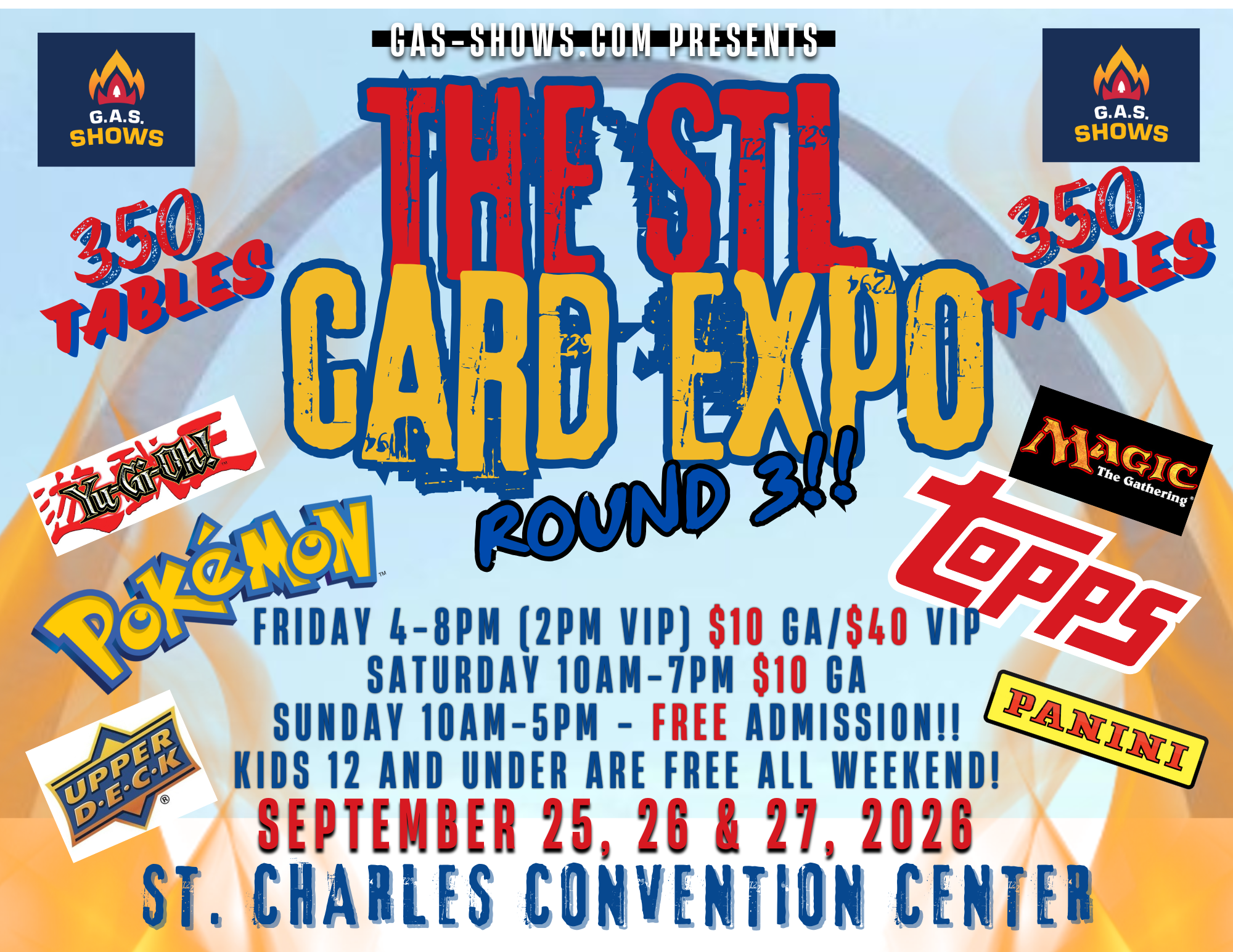 GAS Card Show - St. Louis September logo