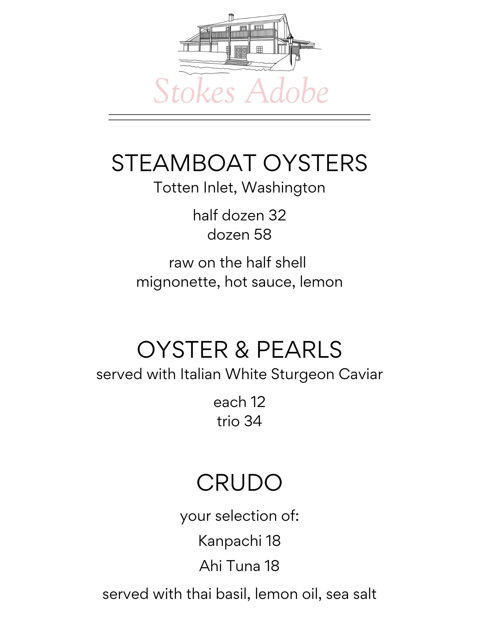 Raw Bar — Stokes Adobe