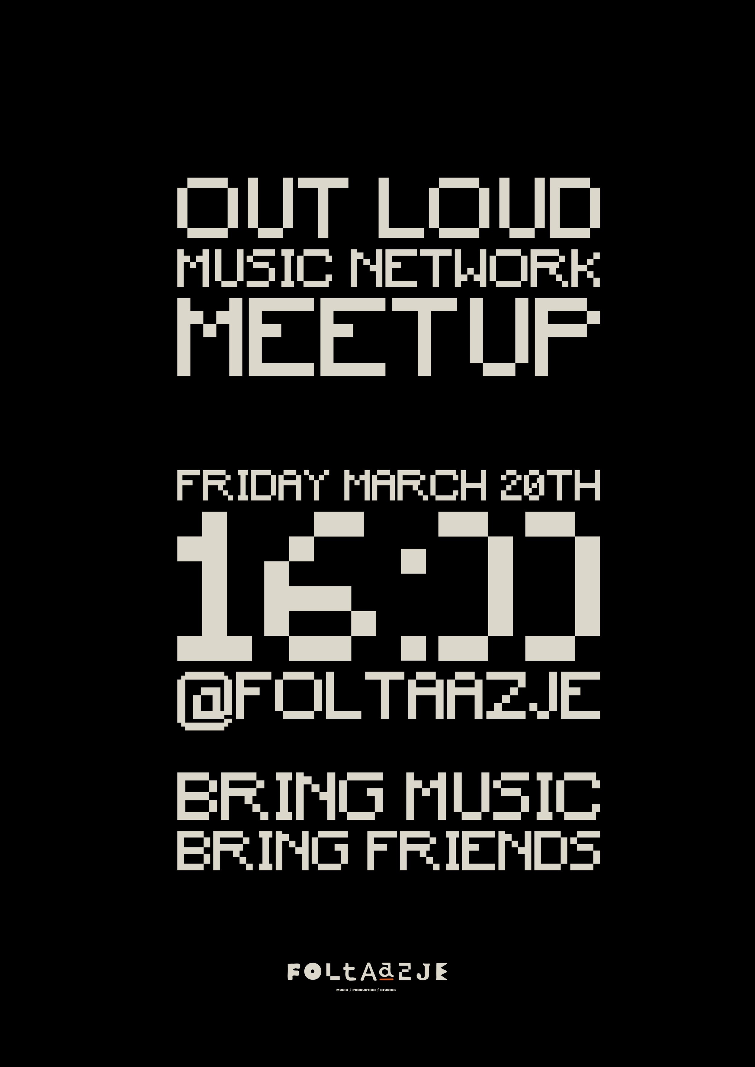 Out Loud Music Network Event at Foltaazje, Leeuwarden